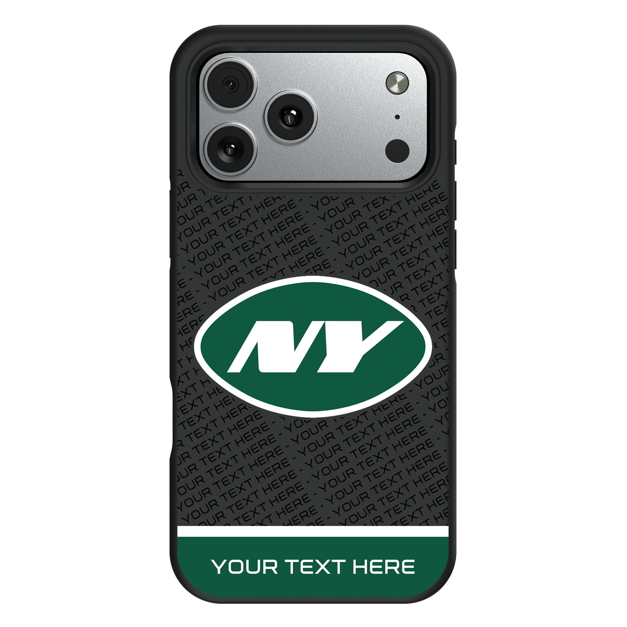 New York Jets Personalized EndZone Plus iPhone Bump Phone Case for Apple iPhone#Device_iPhone 17 Pro Max