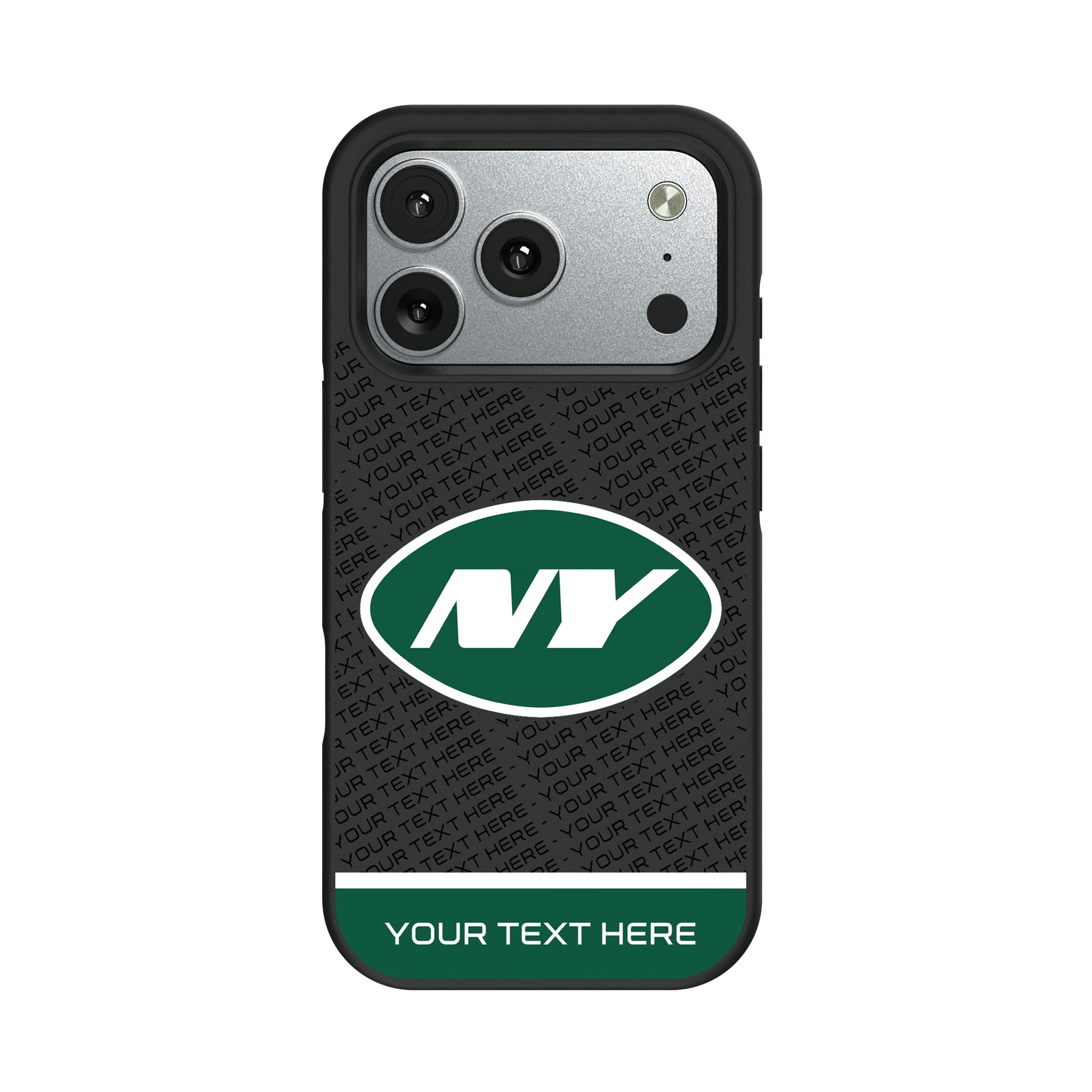 New York Jets Personalized EndZone Plus iPhone Bump Phone Case for Apple iPhone#Device_iPhone 17 Pro