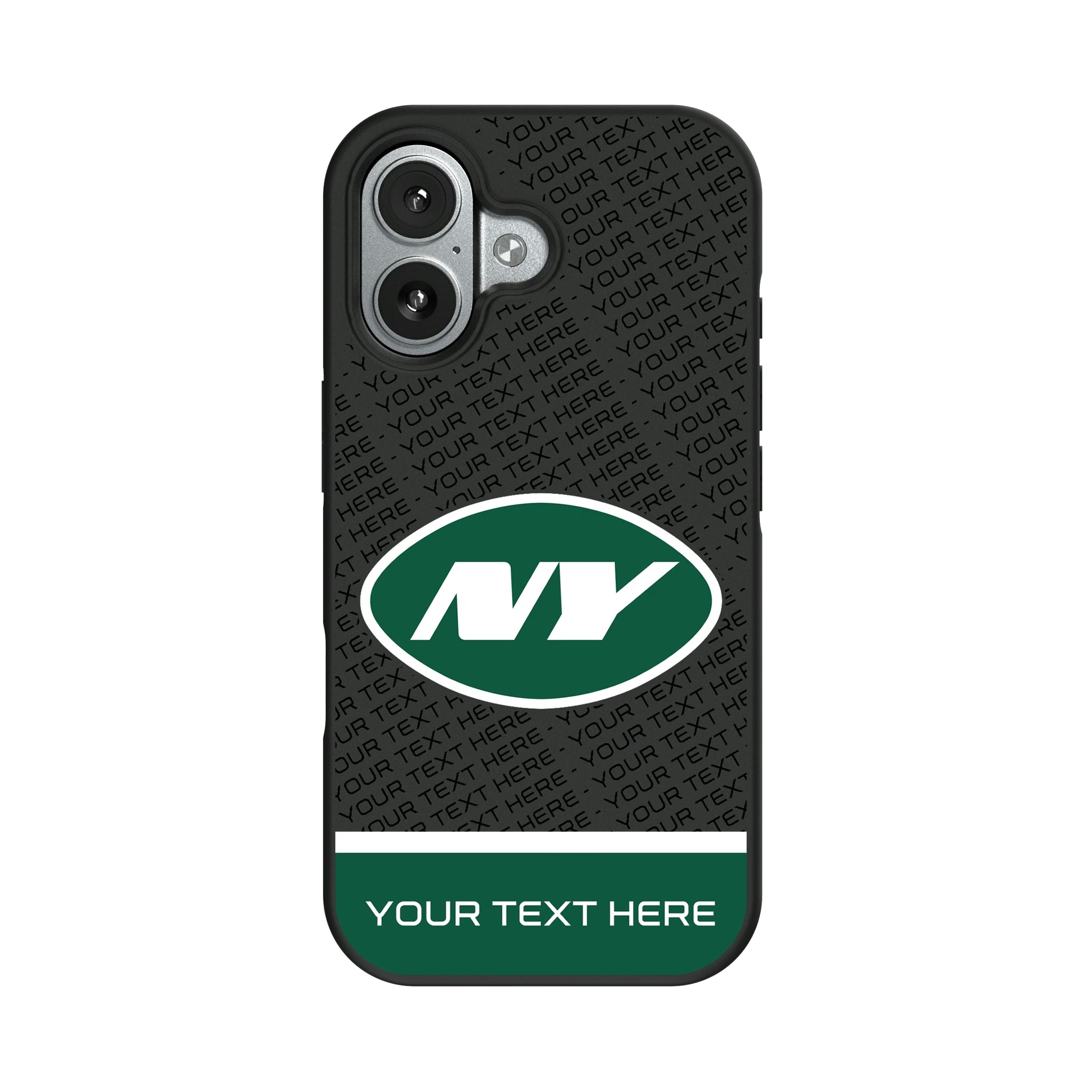 New York Jets Personalized EndZone Plus iPhone Bump Phone Case for Apple iPhone#Device_iPhone 17