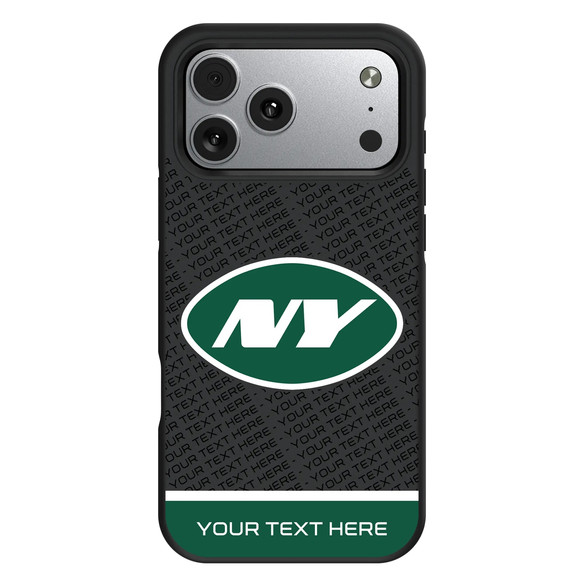 New York Jets Personalized EndZone Plus iPhone Bump Phone Case for Apple iPhone#Device_iPhone 17 Pro Max