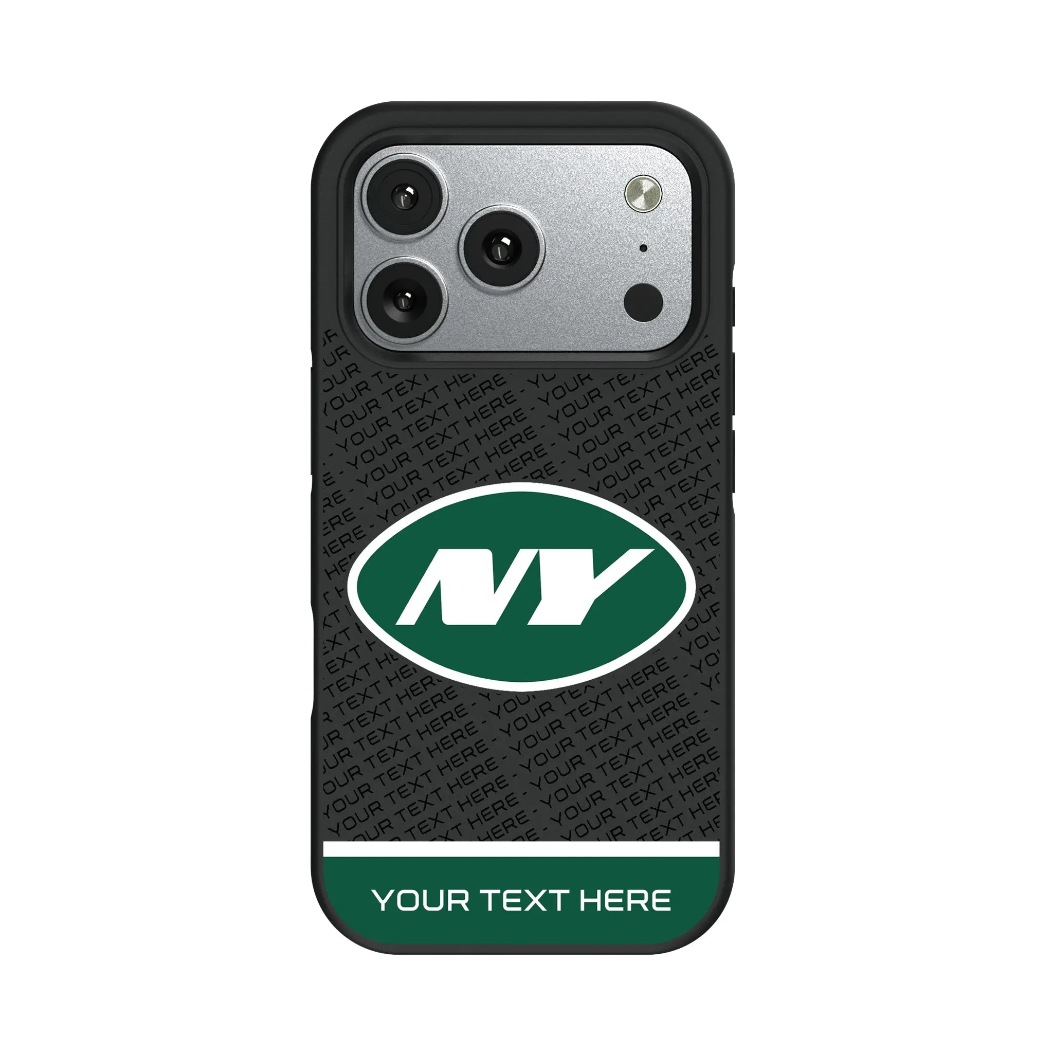 New York Jets Personalized EndZone Plus iPhone Bump Phone Case for Apple iPhone#Device_iPhone 17 Pro