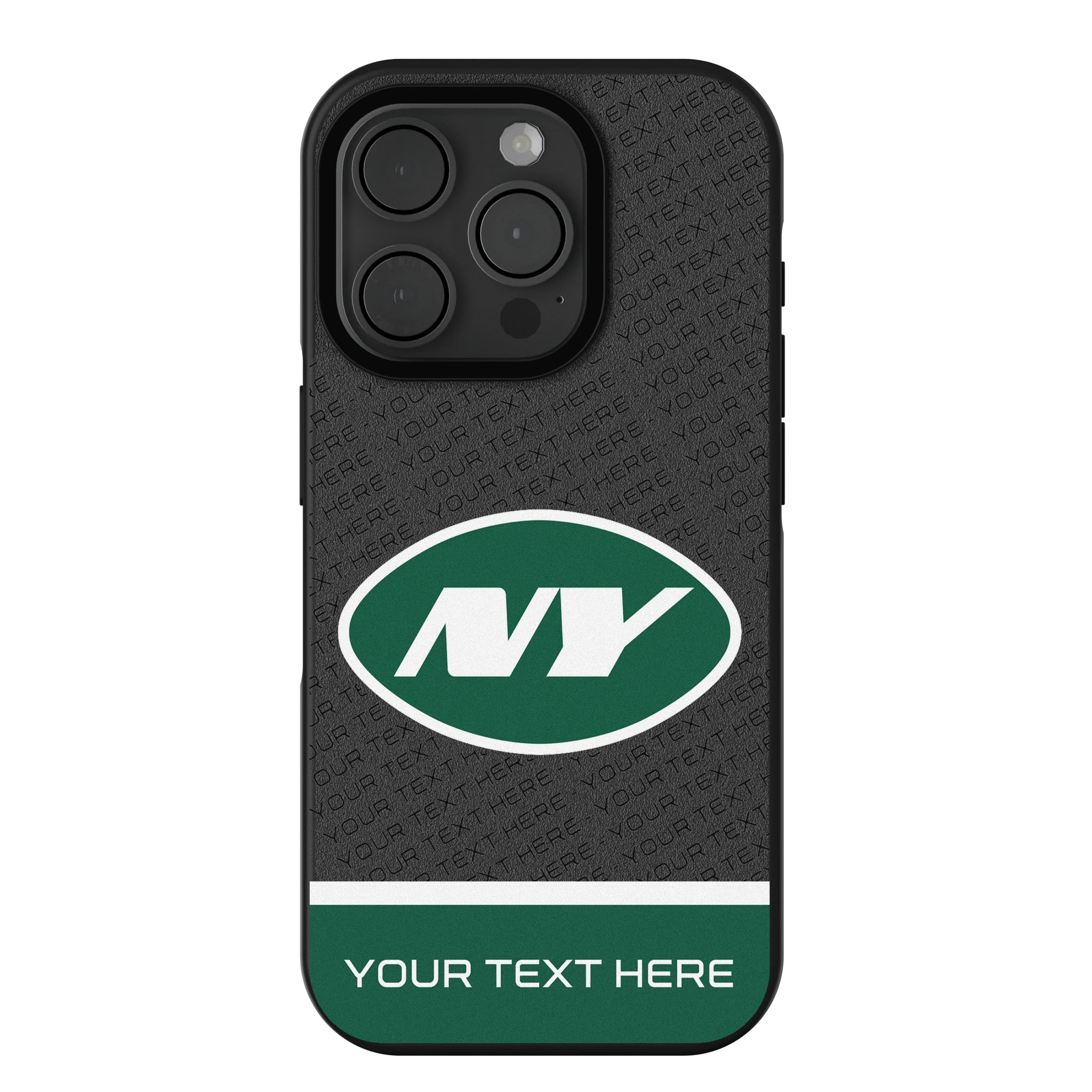 New York Jets Personalized EndZone Plus iPhone Bump Phone Case for Apple iPhone