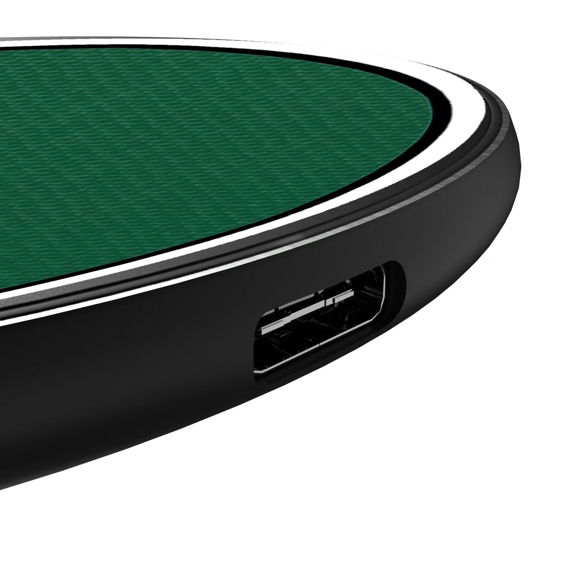 New York Jets Personalized Endzone Solid 15-Watt Wireless Charger - Detail