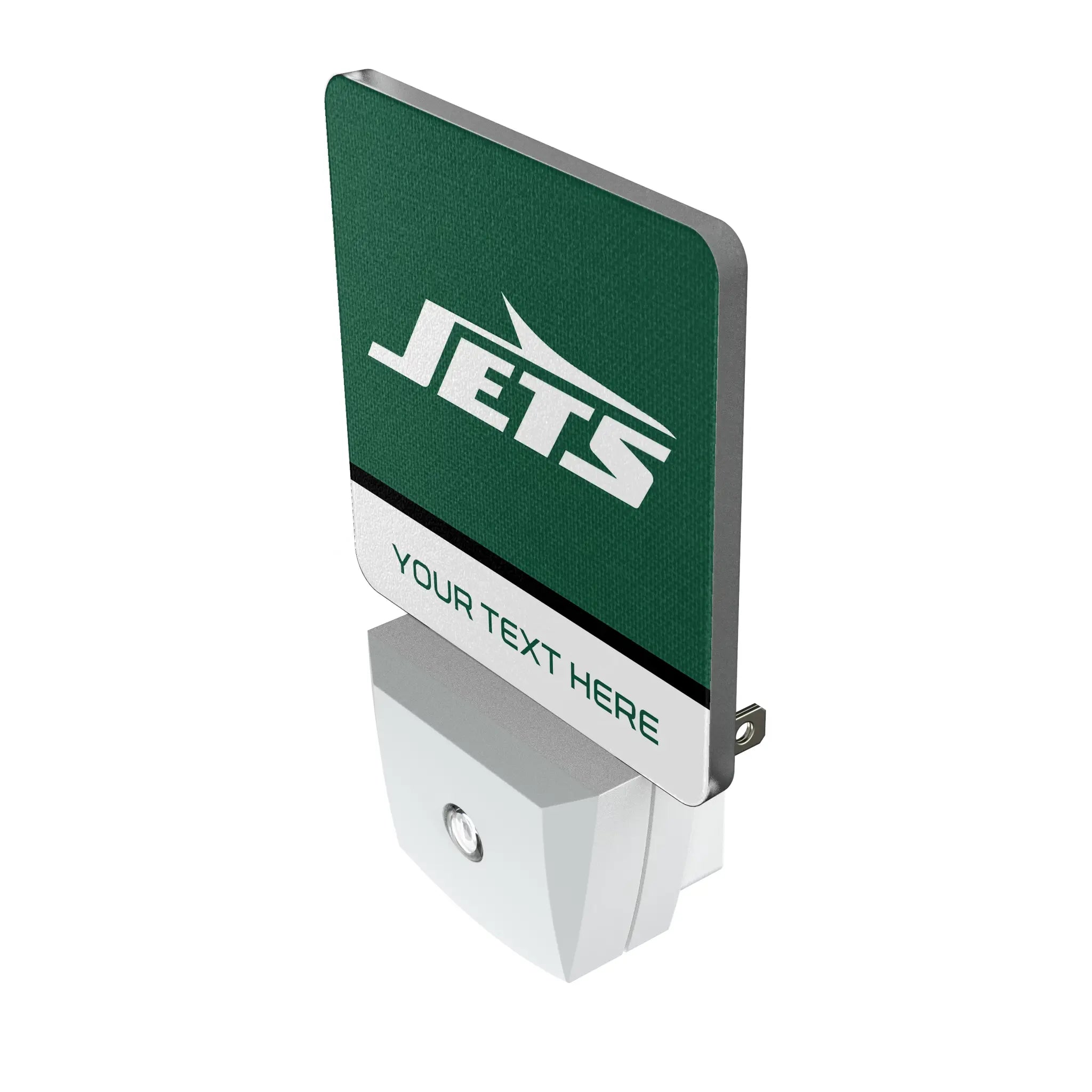 New York Jets Personalized Endzone Solid Night Light 2-Pack - Isometric View