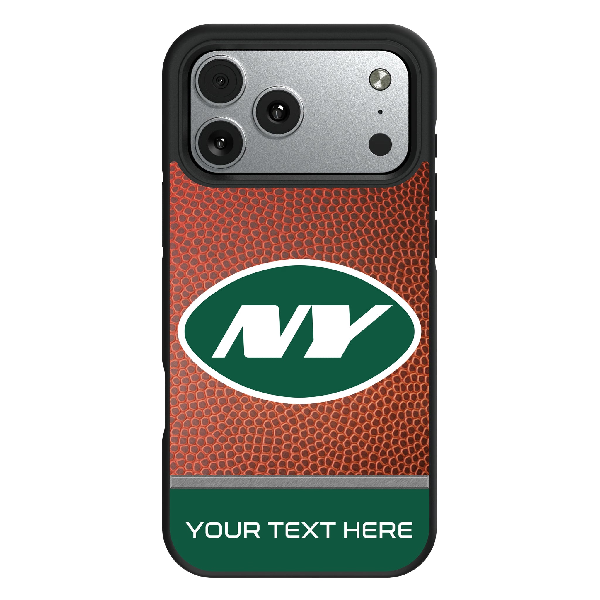 New York Jets Personalized Football iPhone Bump Phone Case for Apple iPhone#Device_iPhone 17 Pro Max