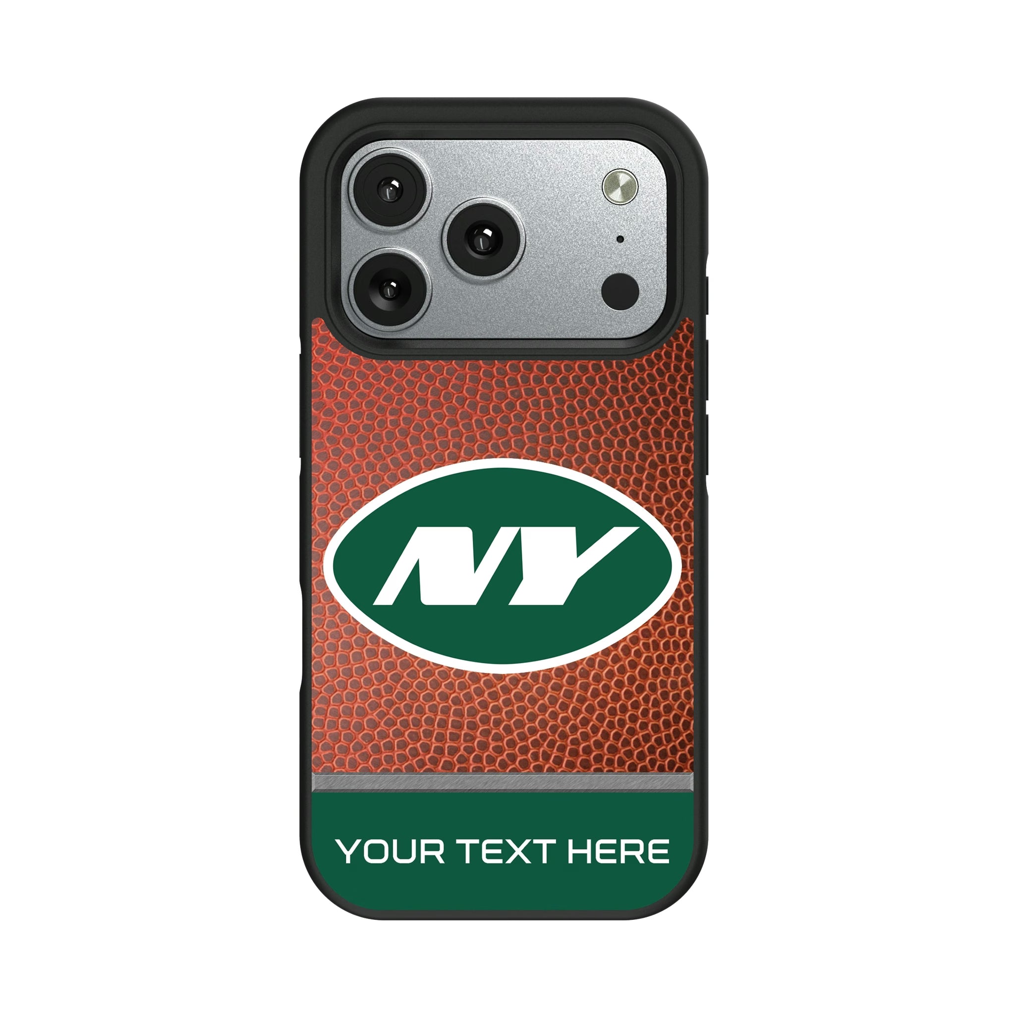 New York Jets Personalized Football iPhone Bump Phone Case for Apple iPhone#Device_iPhone 17 Pro