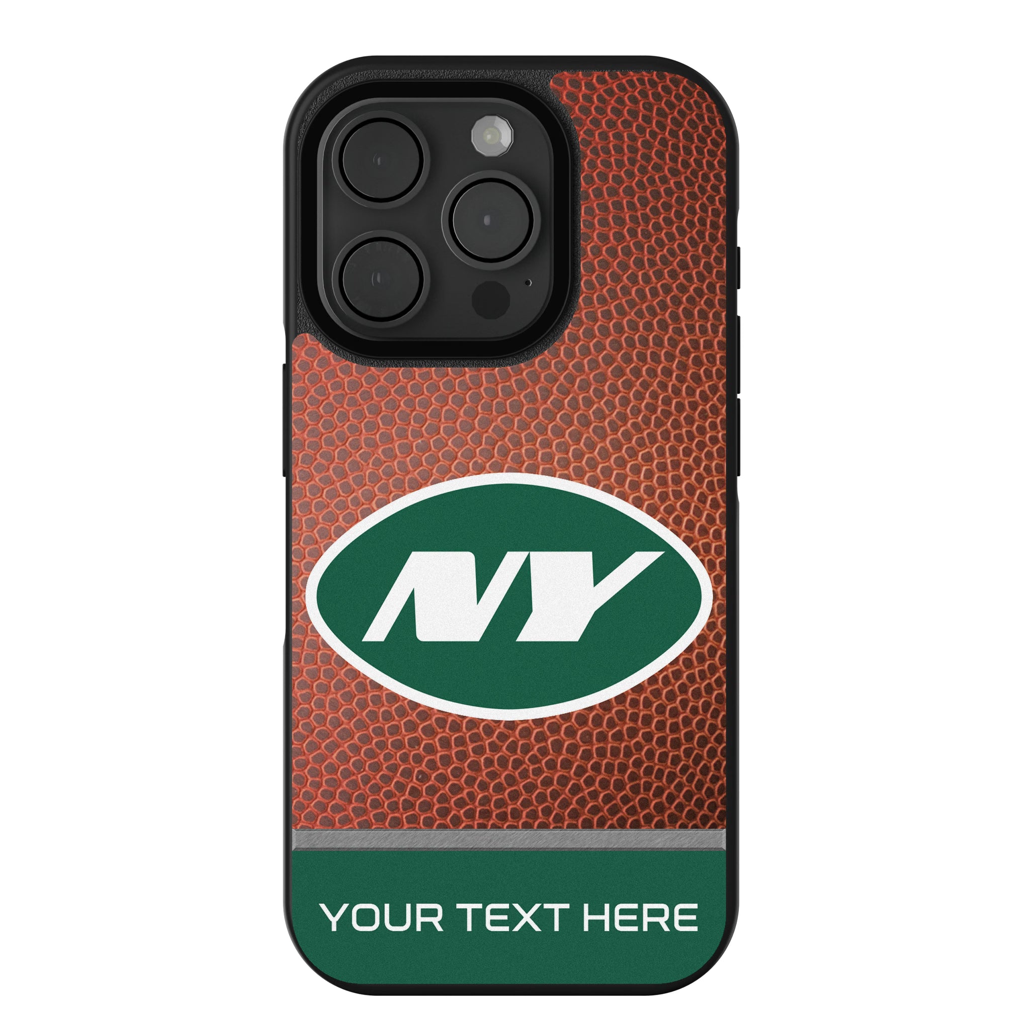 New York Jets Personalized Football iPhone Bump Phone Case for Apple iPhone