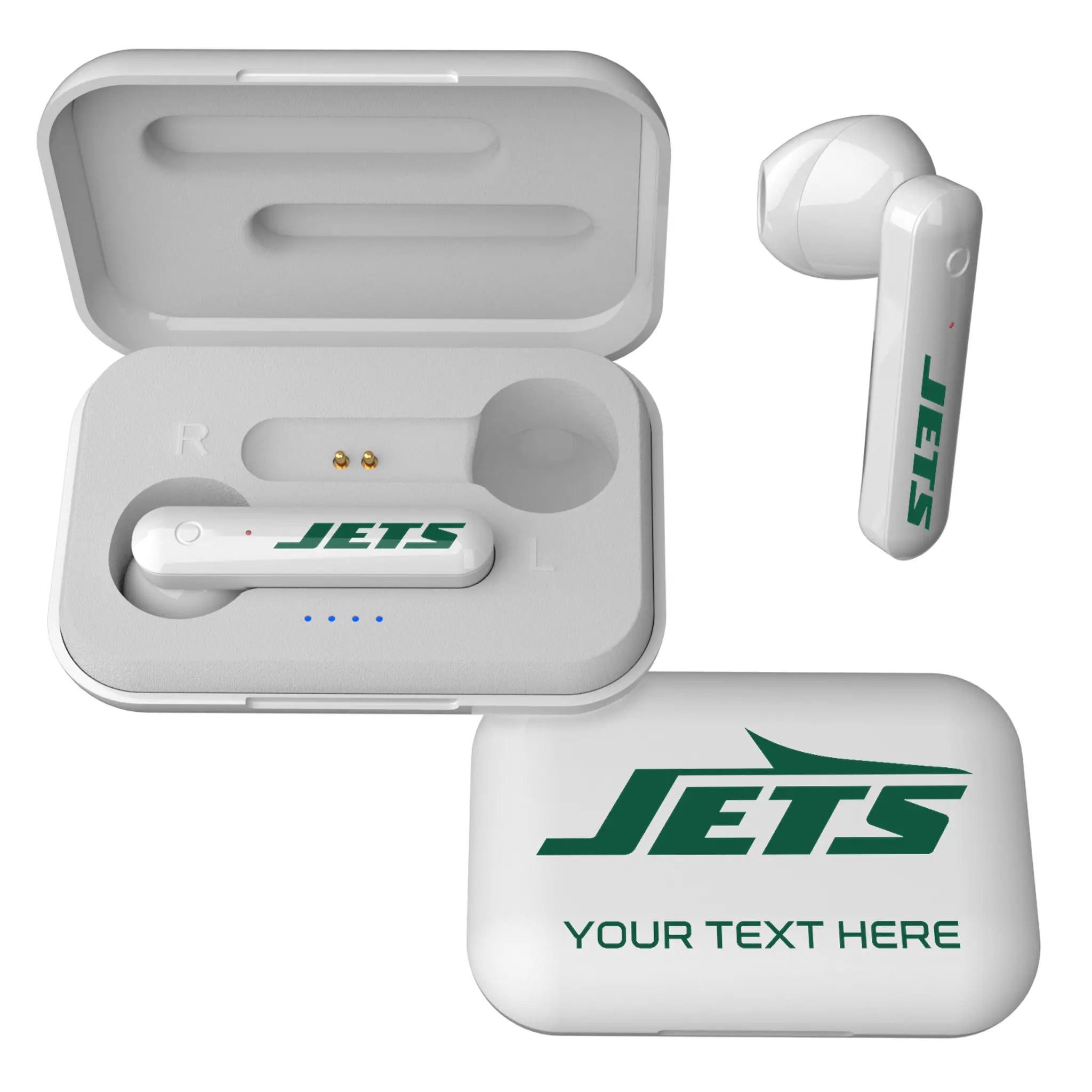 New York Jets Personalized Insignia Wireless TWS Earbuds