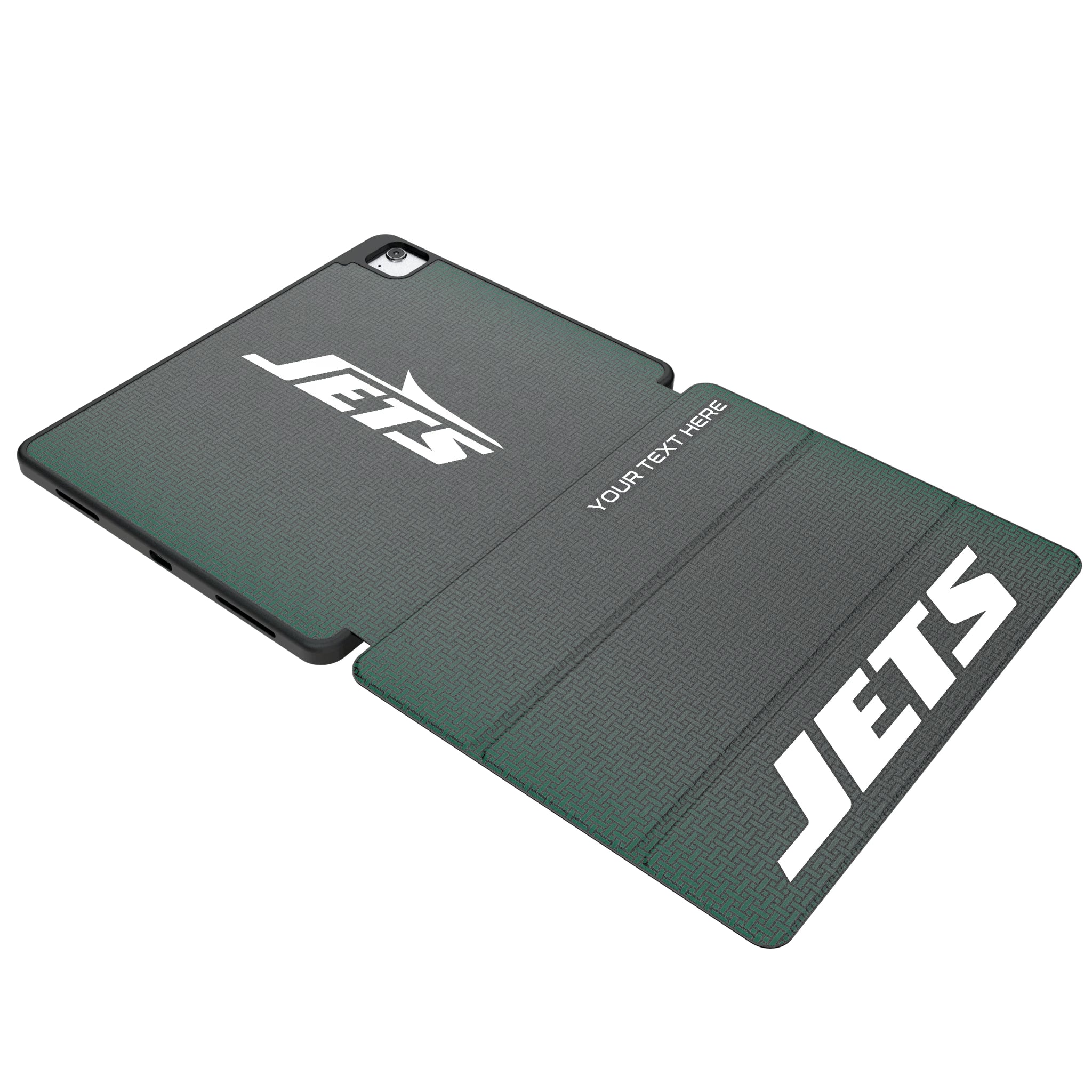 New York Jets Personalized Linen iPad Tablet Case for Apple iPad