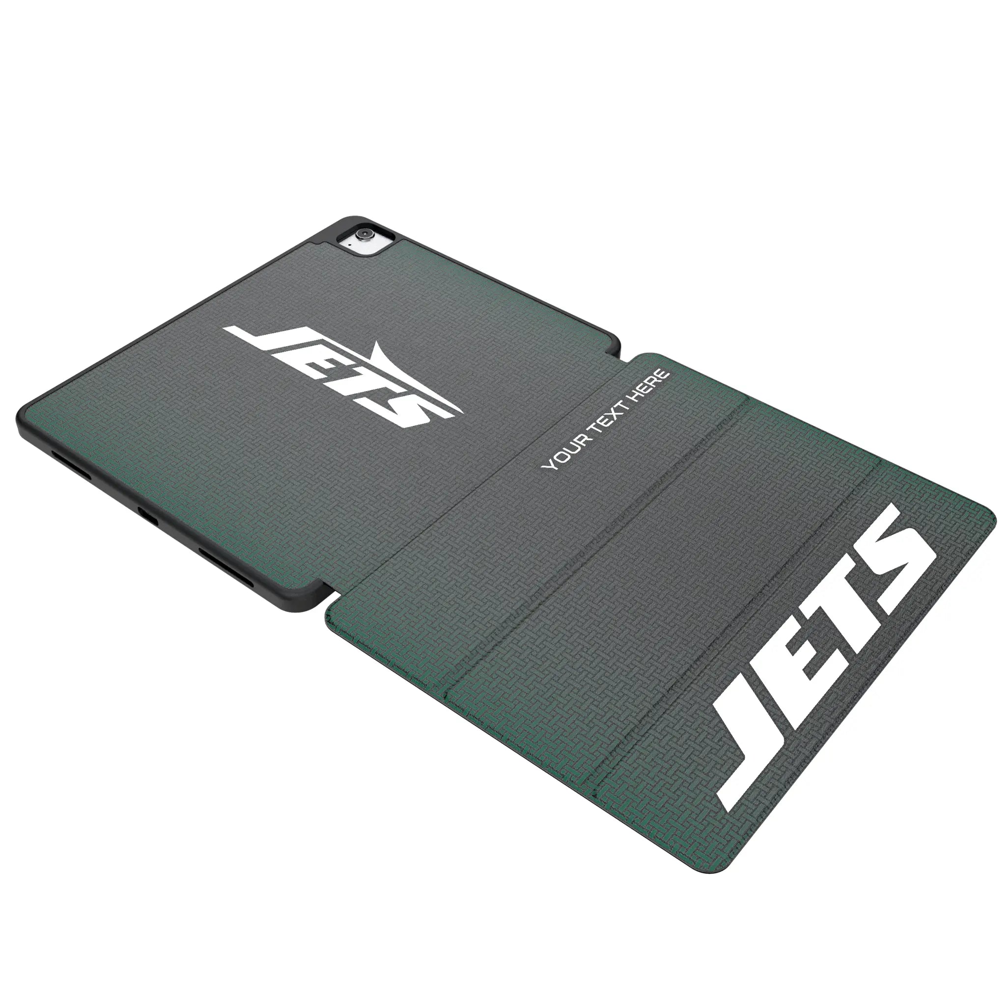 New York Jets Personalized Linen iPad Tablet Case for Apple iPad