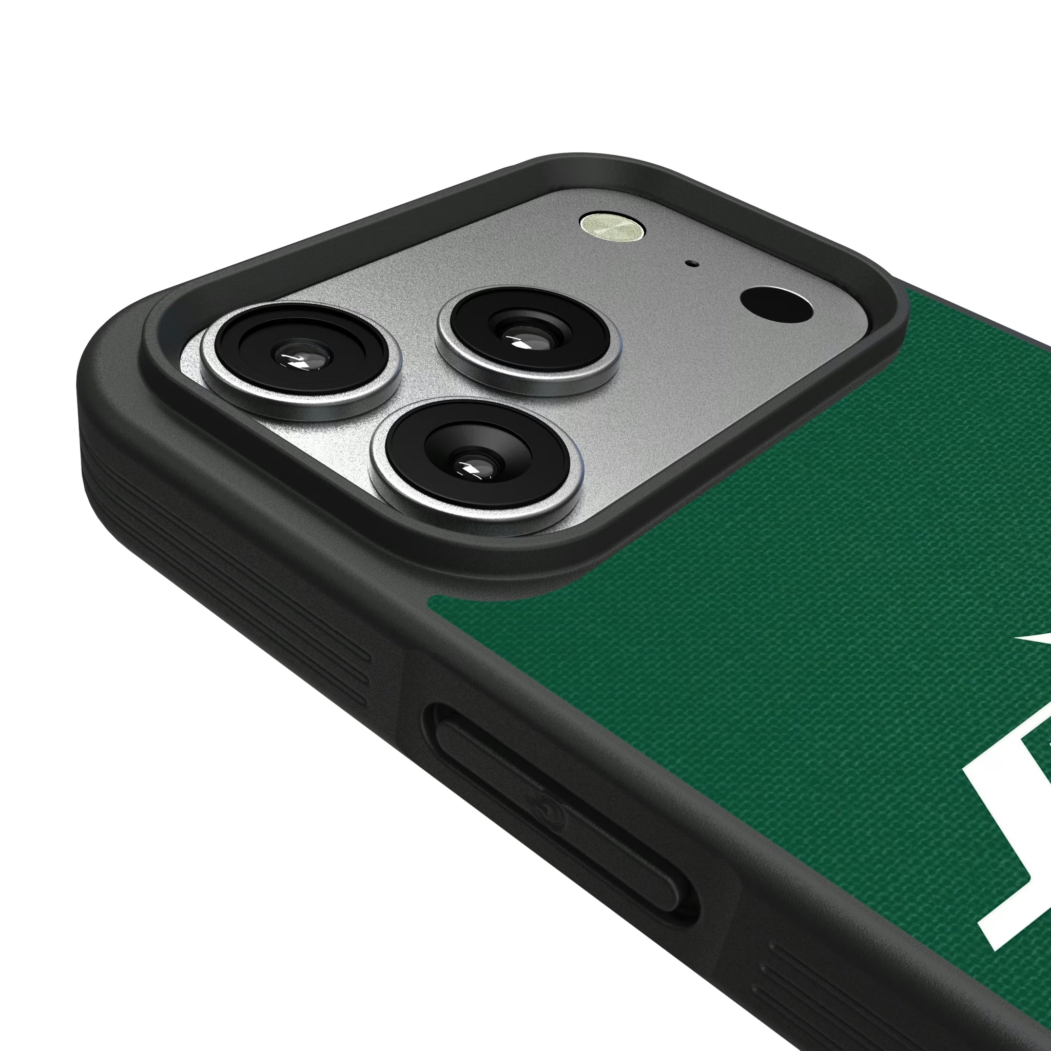New York Jets Personalized Stripe iPhone Bump Phone Case for Apple iPhone - Detail#Device_iPhone 17 Pro