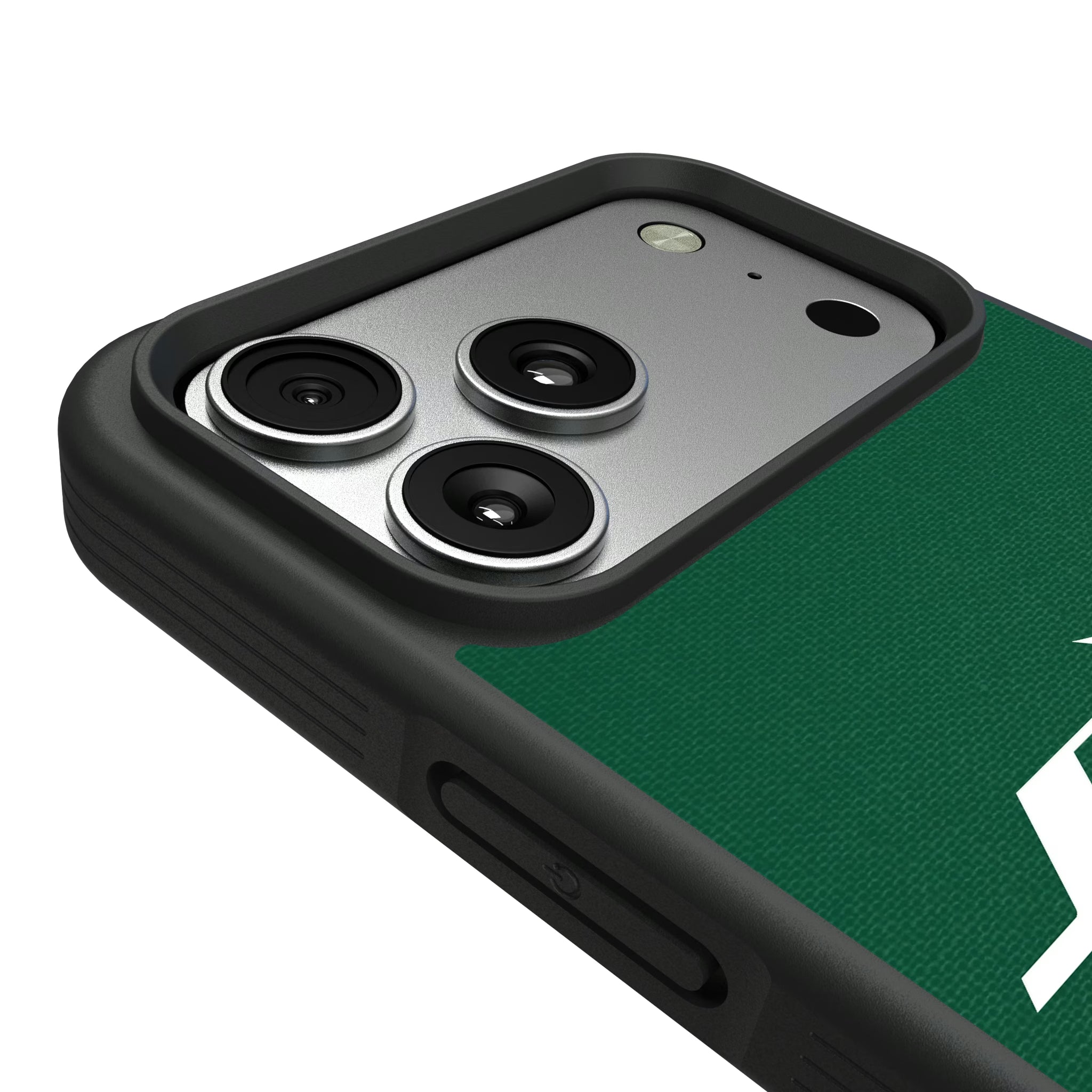 New York Jets Personalized Stripe iPhone Bump Phone Case for Apple iPhone - Detail#Device_iPhone 17 Pro Max