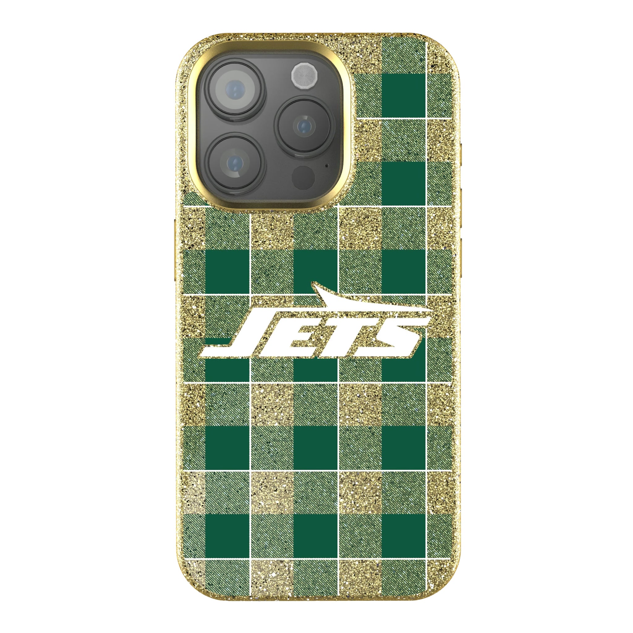 New York Jets Plaid iPhone Bling Phone Case for Apple iPhone