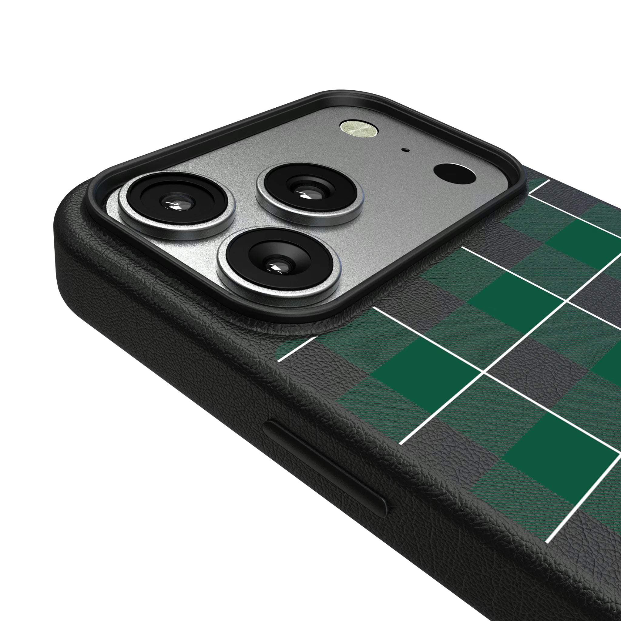 New York Jets Plaid iPhone MagSafe Compatible Phone Case for Apple iPhone - Detail#Device_iPhone 17 Pro