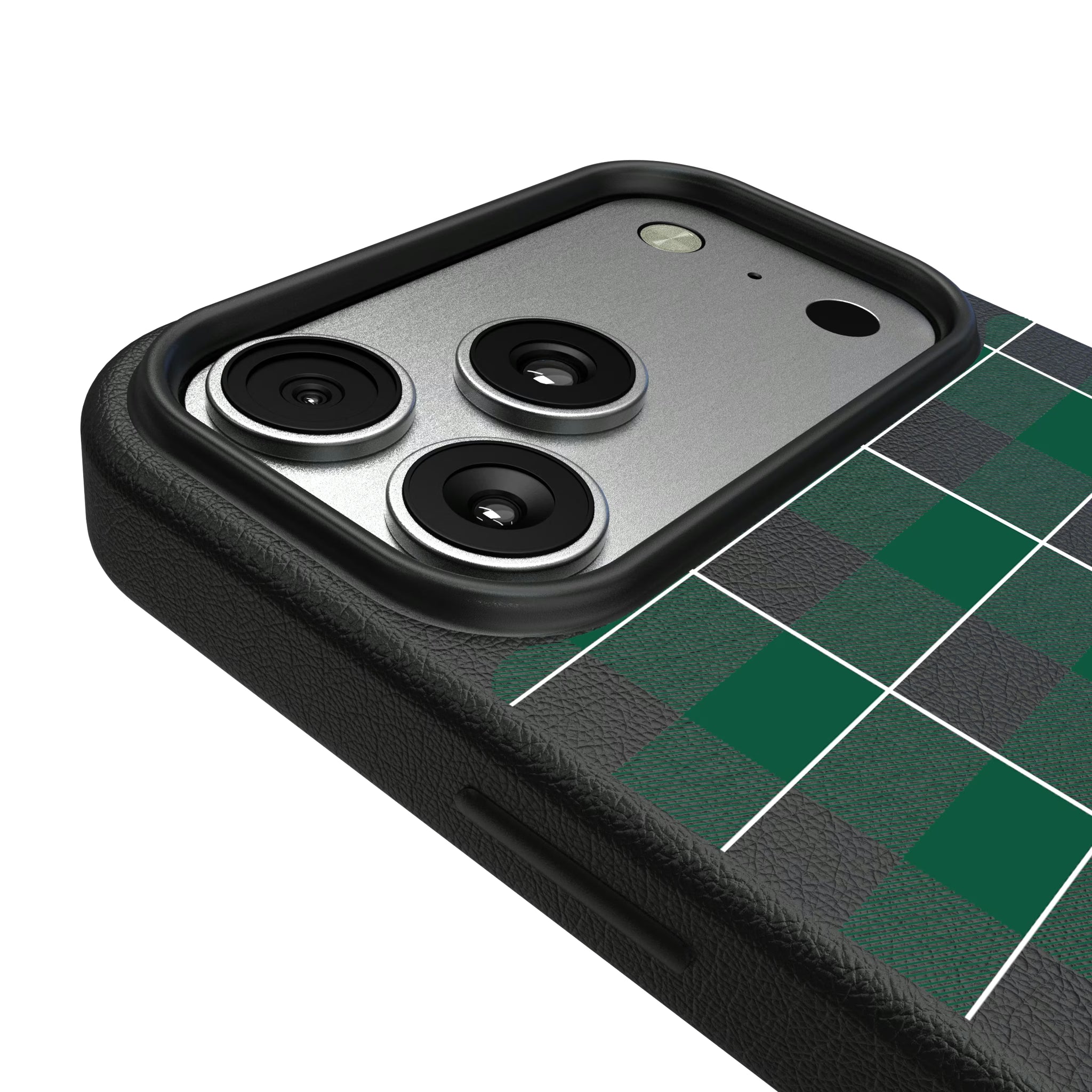 New York Jets Plaid iPhone MagSafe Compatible Phone Case for Apple iPhone - Detail#Device_iPhone 17 Pro Max