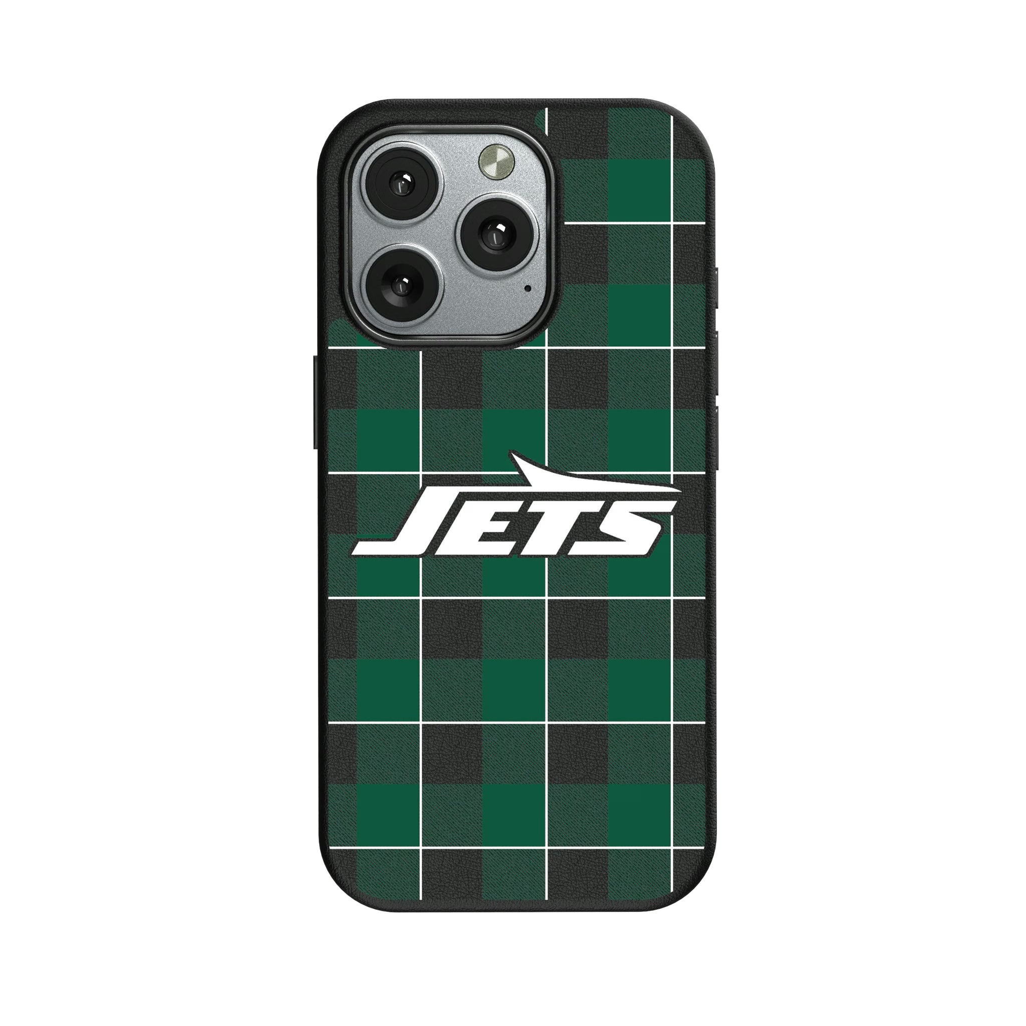 New York Jets Plaid iPhone MagSafe Compatible Phone Case for Apple iPhone