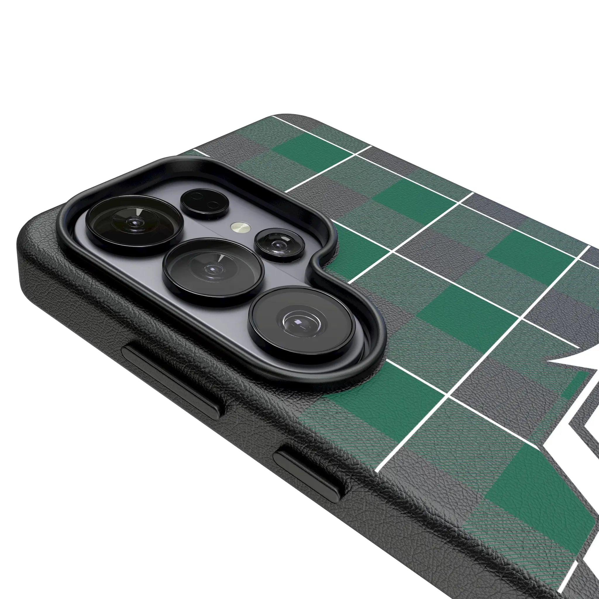 New York Jets Plaid Galaxy MagSafe Compatible Phone Case for Samsung Galaxy - Detail#Device_Galaxy S26 Ultra