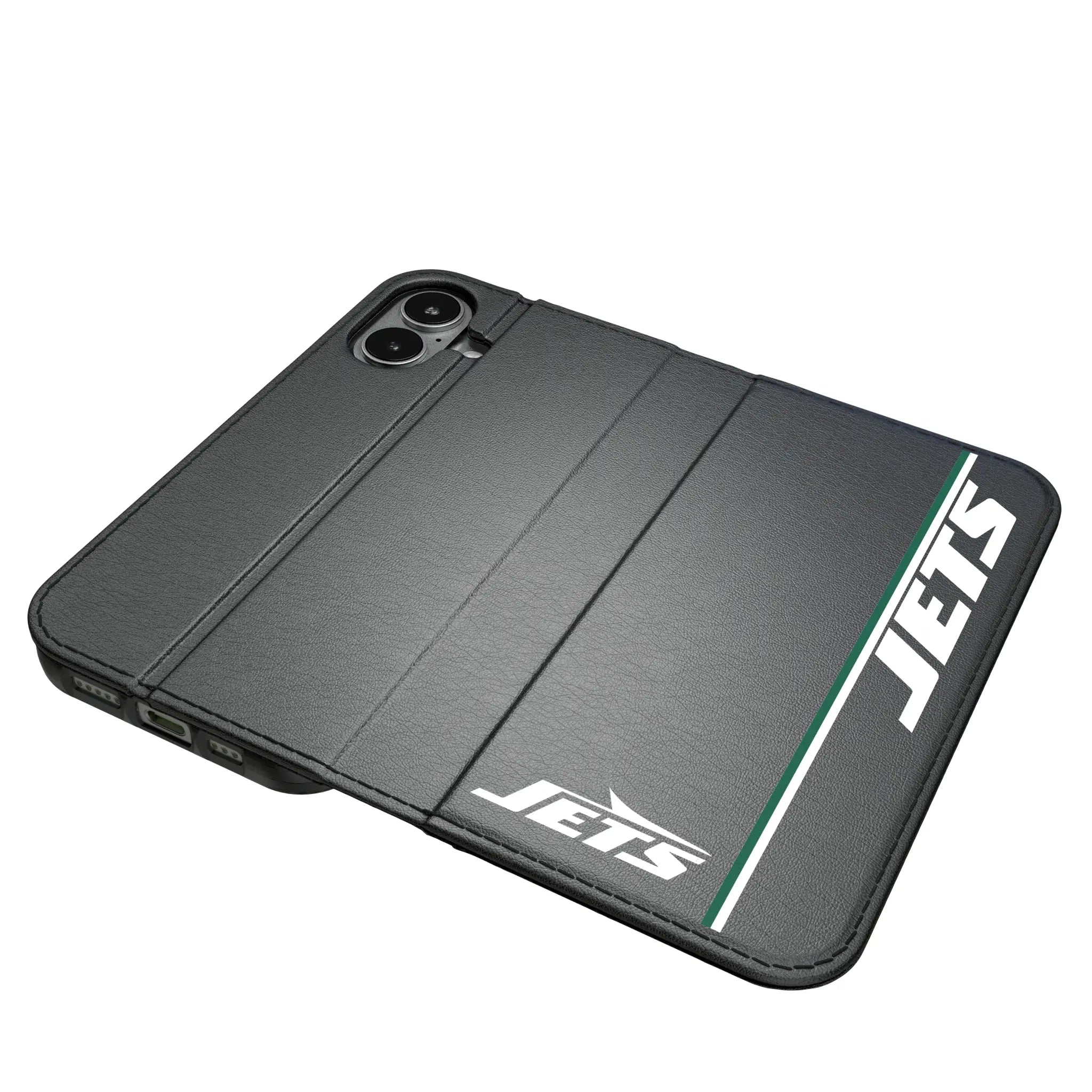 New York Jets Sidebar iPhone Folio Phone Case for Apple iPhone#Device_iPhone 17