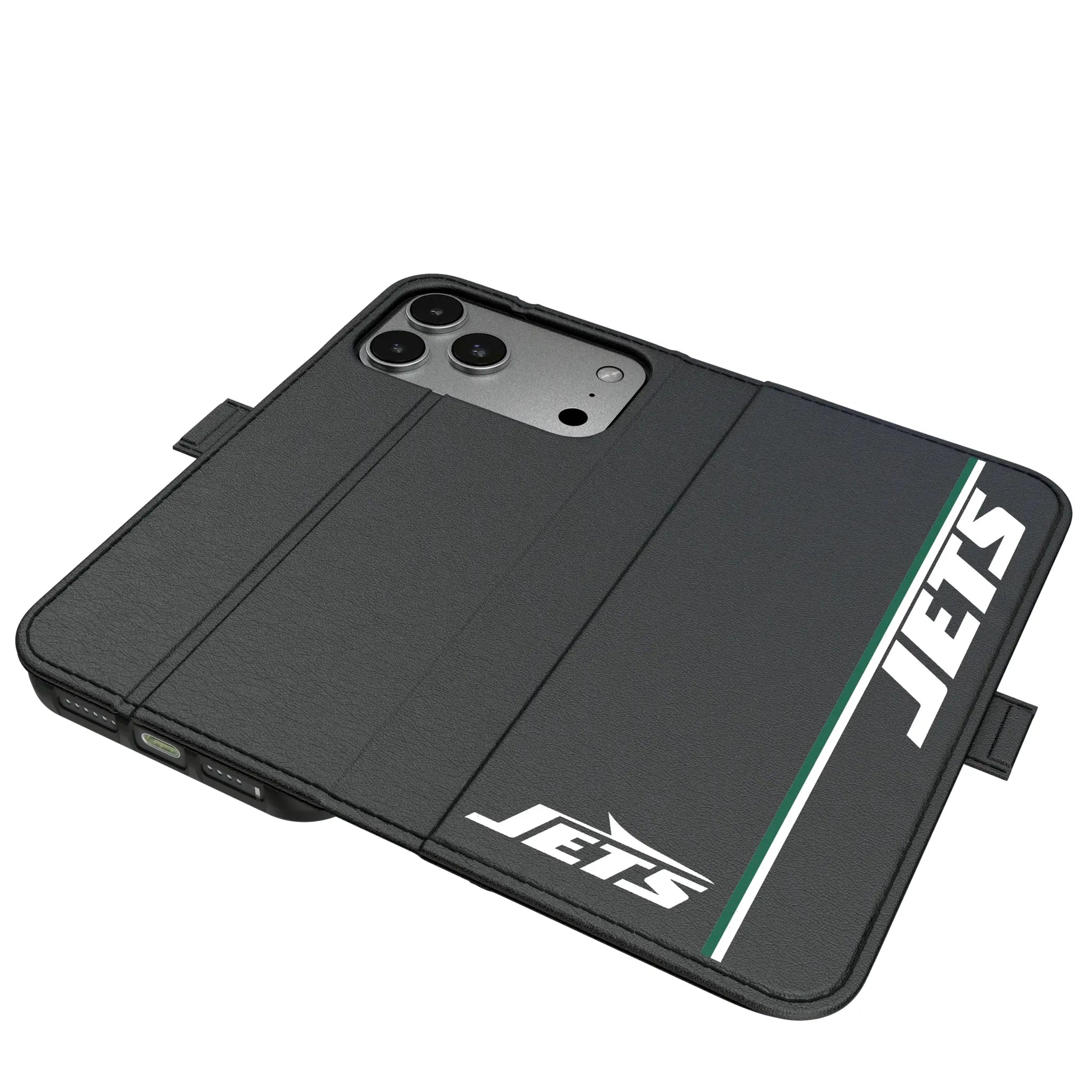 New York Jets Sidebar iPhone Folio Phone Case for Apple iPhone#Device_iPhone 17 Pro Max