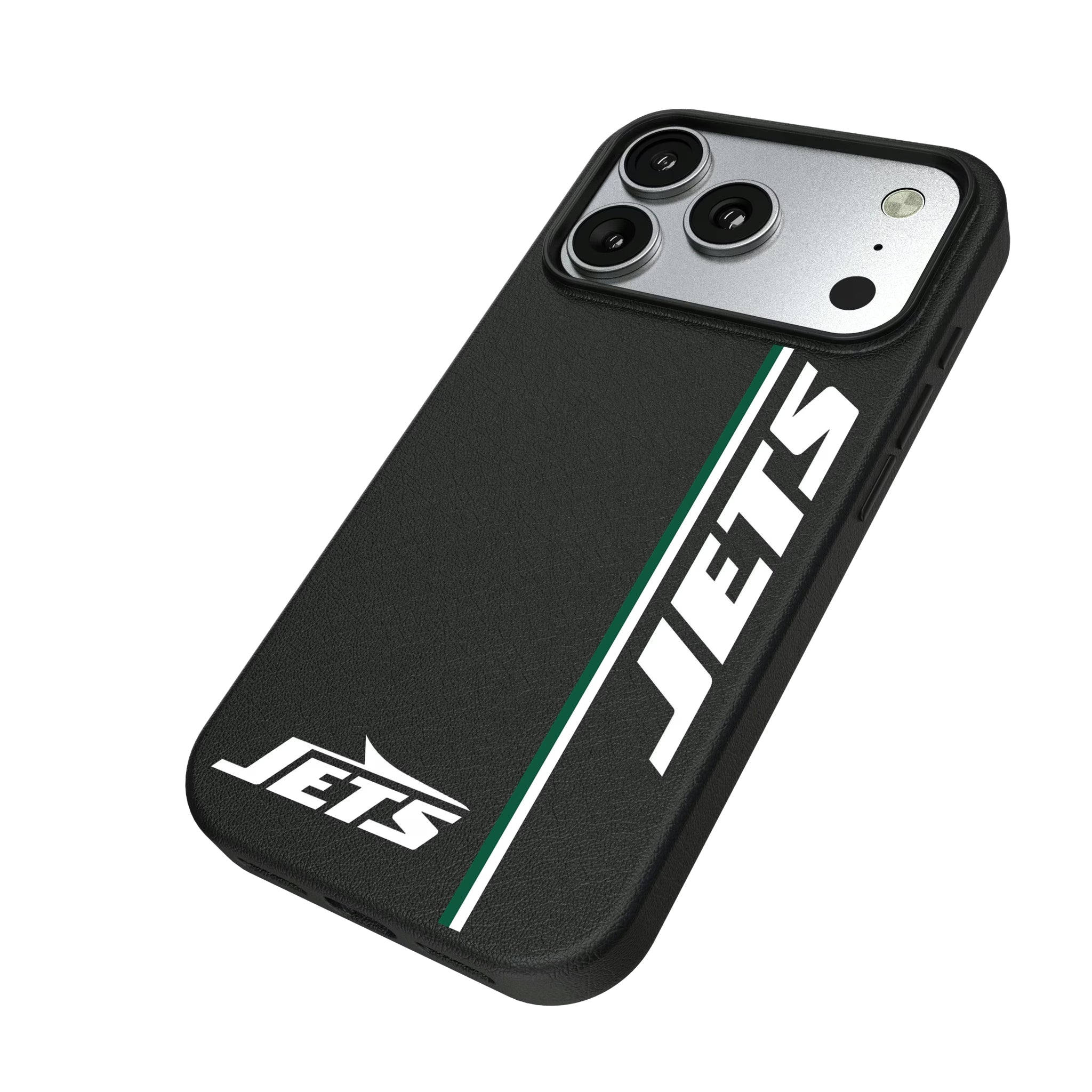 New York Jets Sidebar iPhone MagSafe Compatible Phone Case for Apple iPhone - Isometric View#Device_iPhone 17 Pro