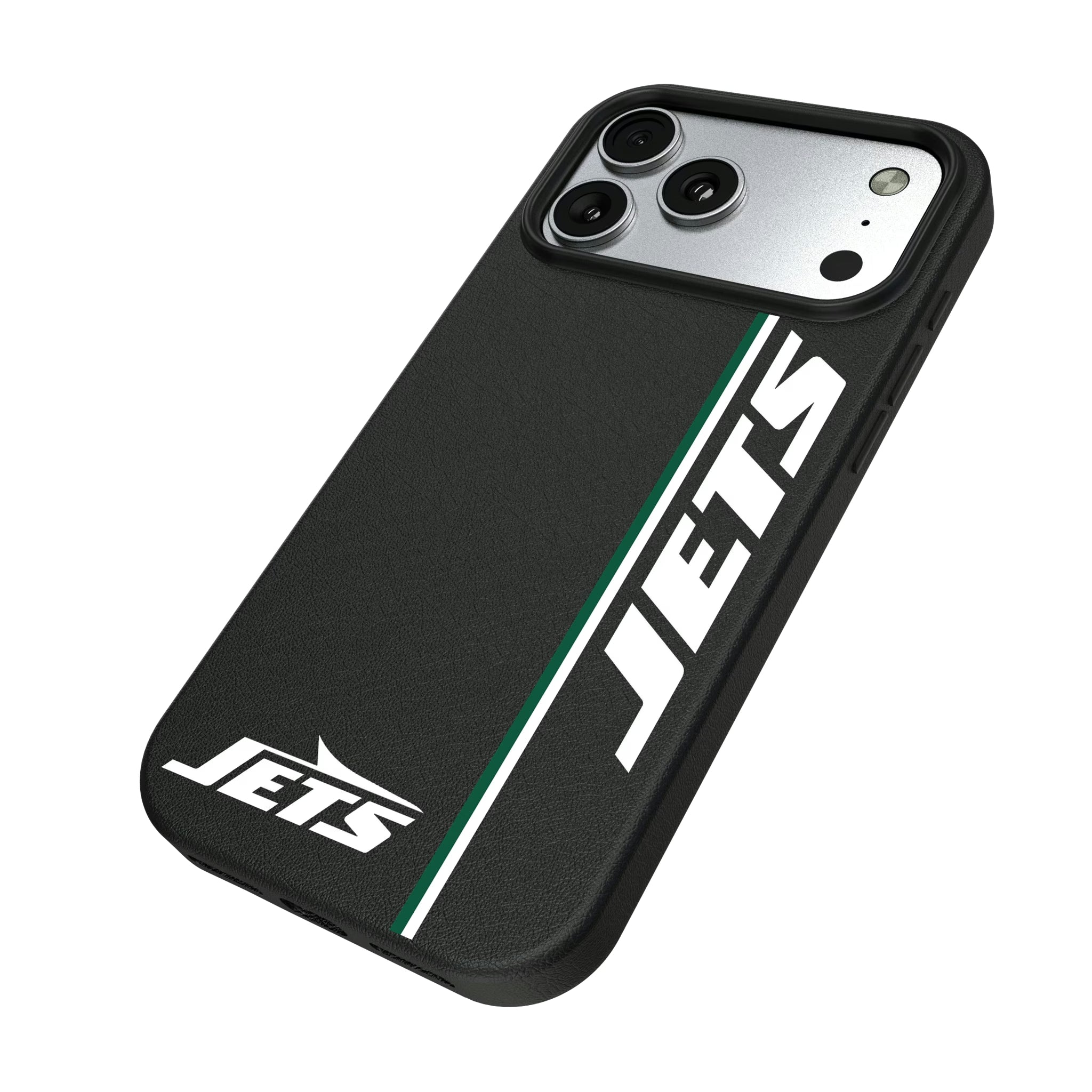 New York Jets Sidebar iPhone MagSafe Compatible Phone Case for Apple iPhone - Isometric View#Device_iPhone 17 Pro Max