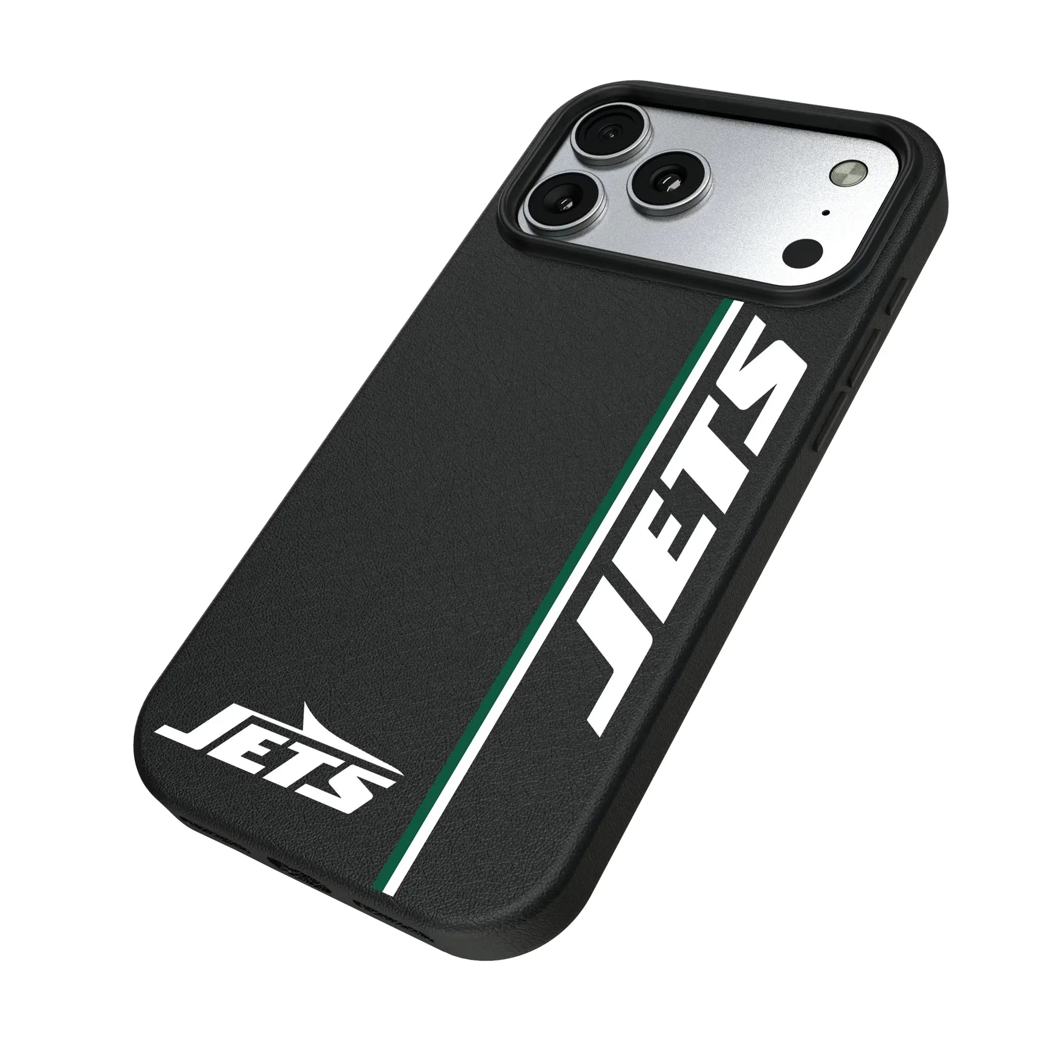 New York Jets Sidebar iPhone MagSafe Compatible Phone Case for Apple iPhone - Isometric View#Device_iPhone 17 Pro Max