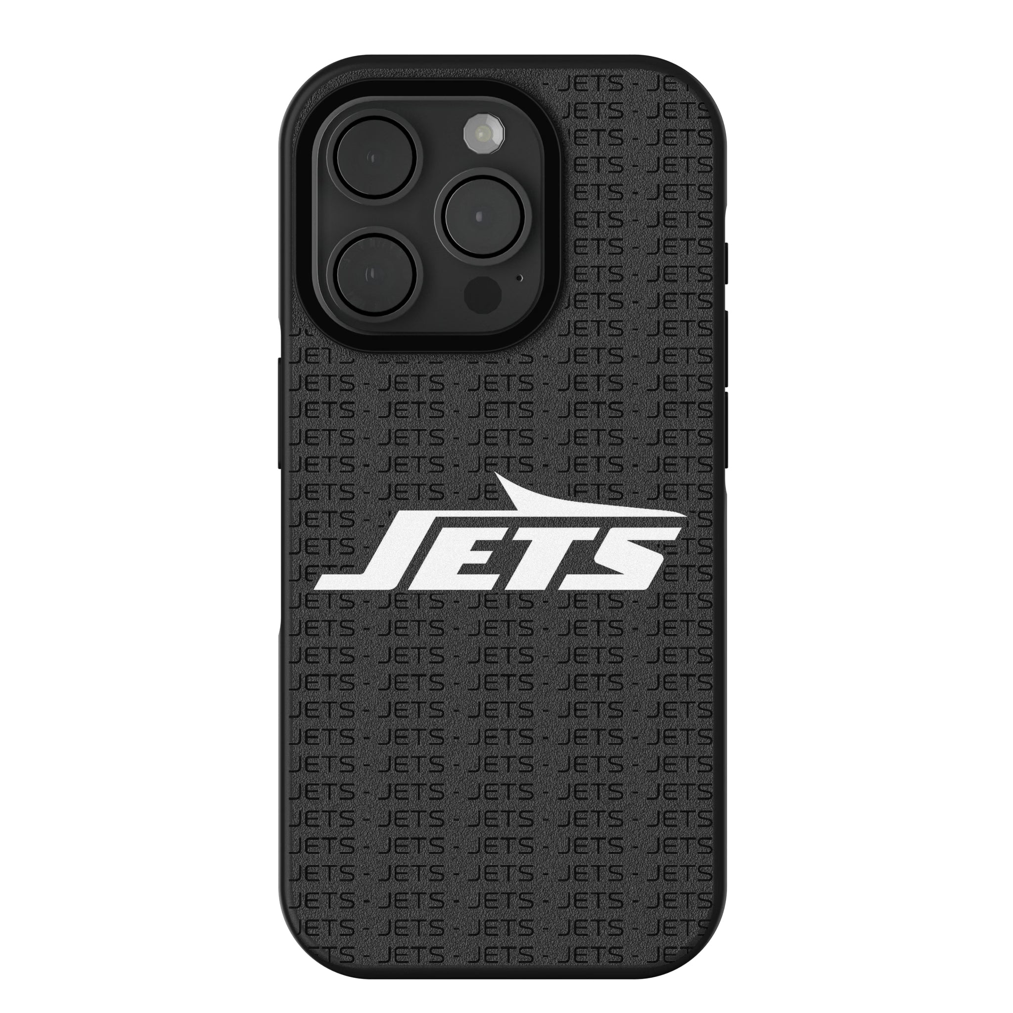 New York Jets Text Backdrop iPhone Bump Phone Case for Apple iPhone