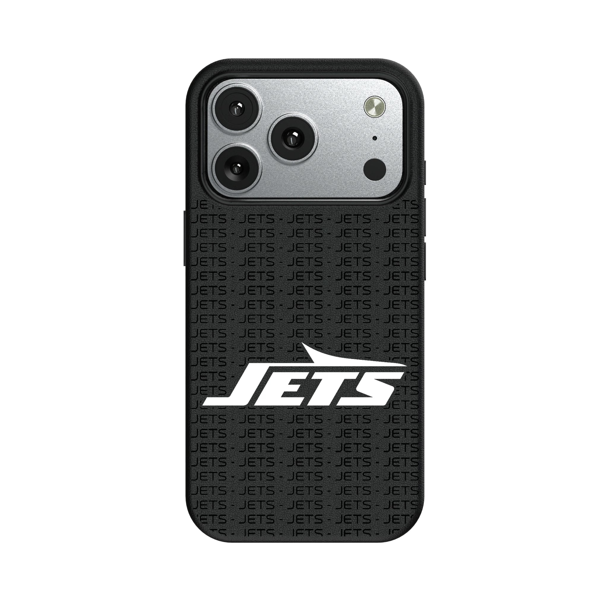 New York Jets Text Backdrop iPhone MagSafe Compatible Phone Case for Apple iPhone#Device_iPhone 17 Pro