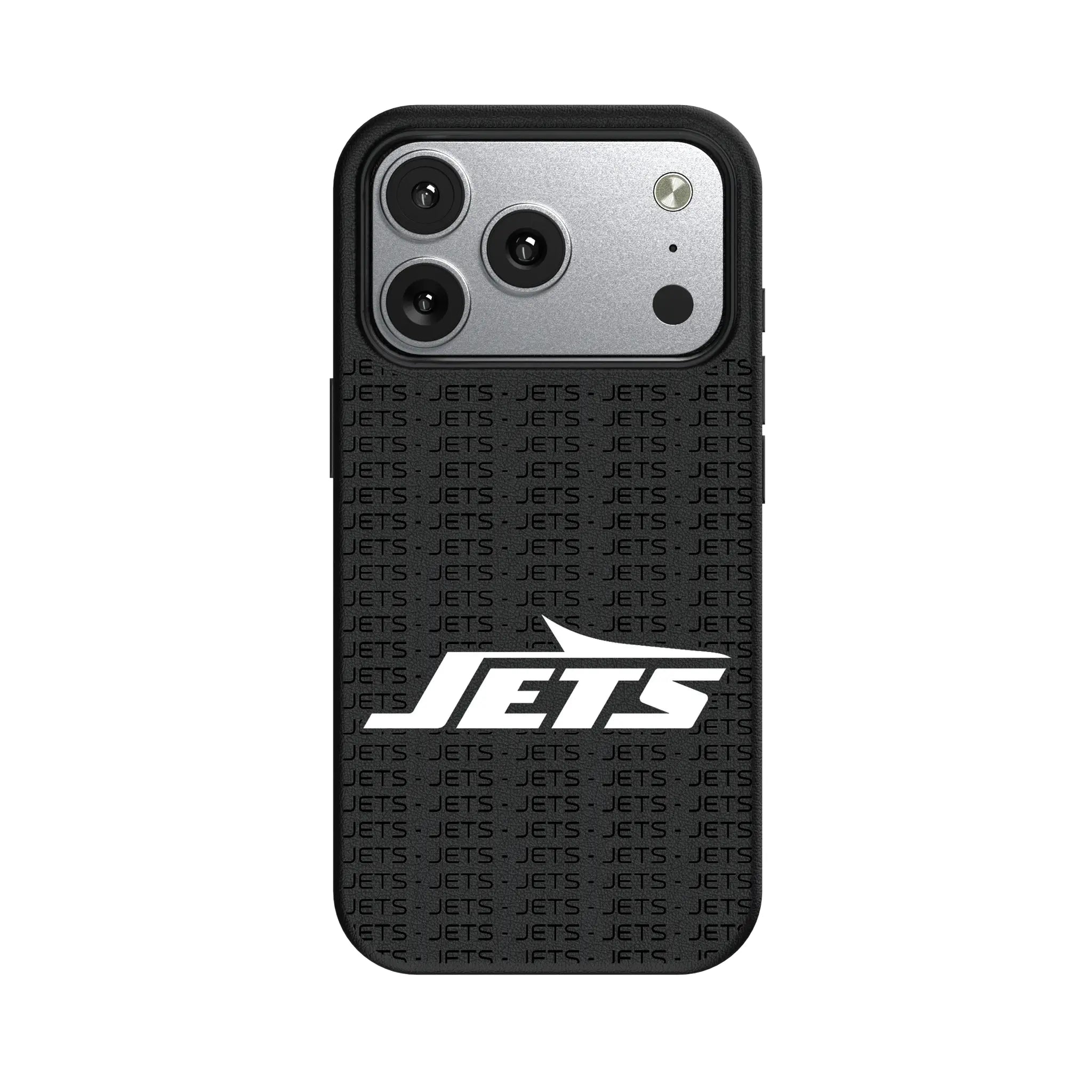 New York Jets Text Backdrop iPhone MagSafe Compatible Phone Case for Apple iPhone#Device_iPhone 17 Pro