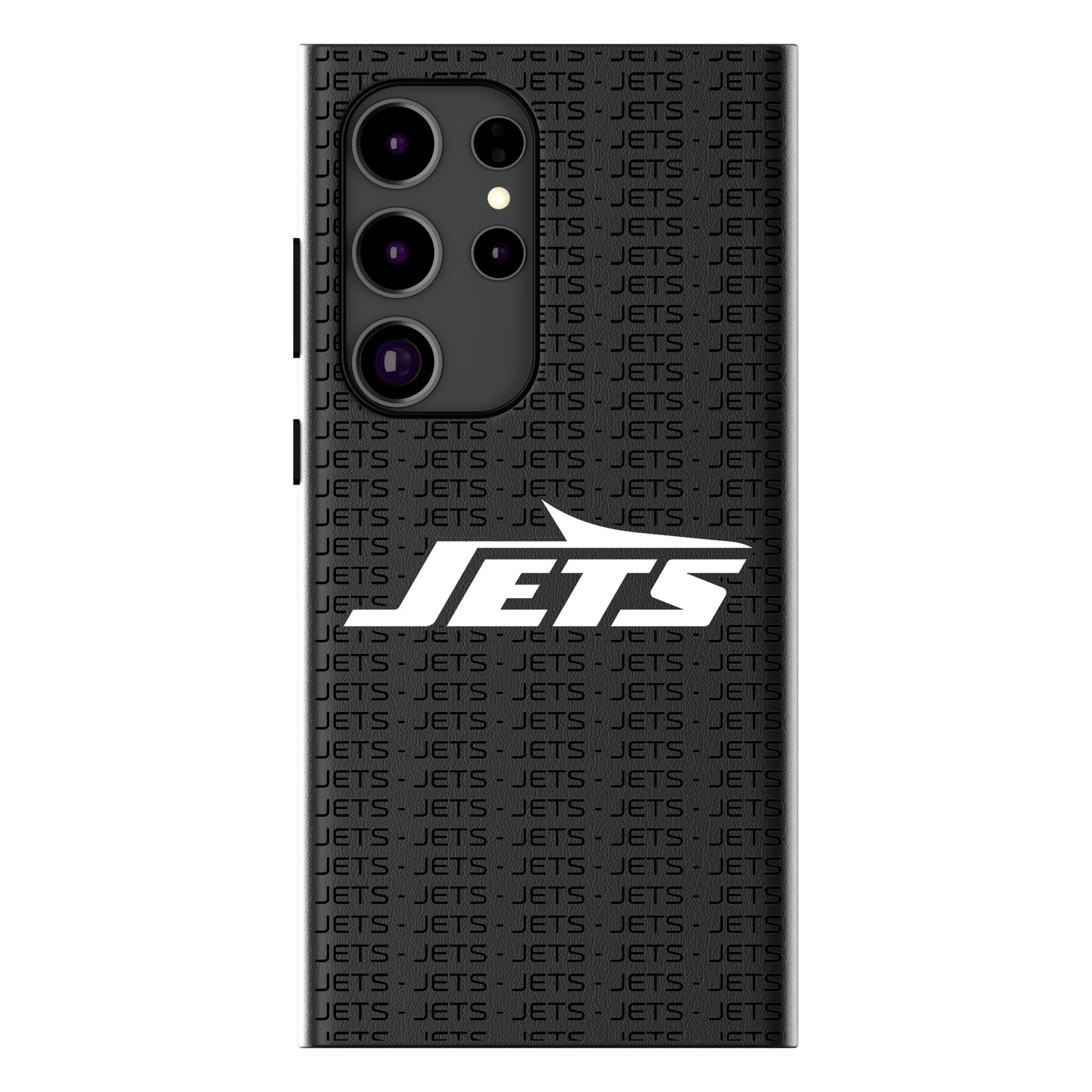 New York Jets Text Backdrop Galaxy MagSafe Compatible Phone Case for Samsung Galaxy