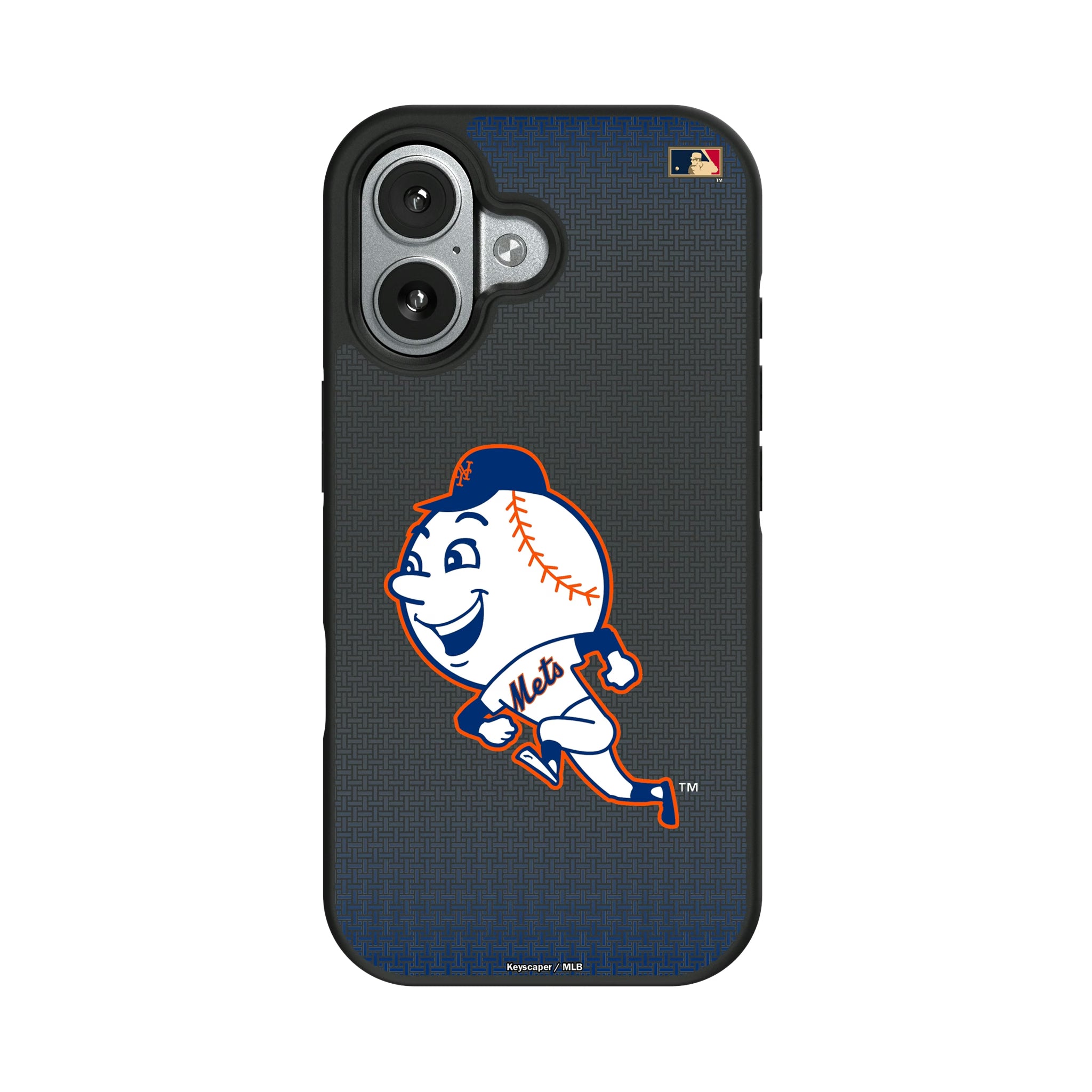 New York Mets 2014 - Cooperstown Collection Linen iPhone Bump Phone Case for Apple iPhone#Device_iPhone 17
