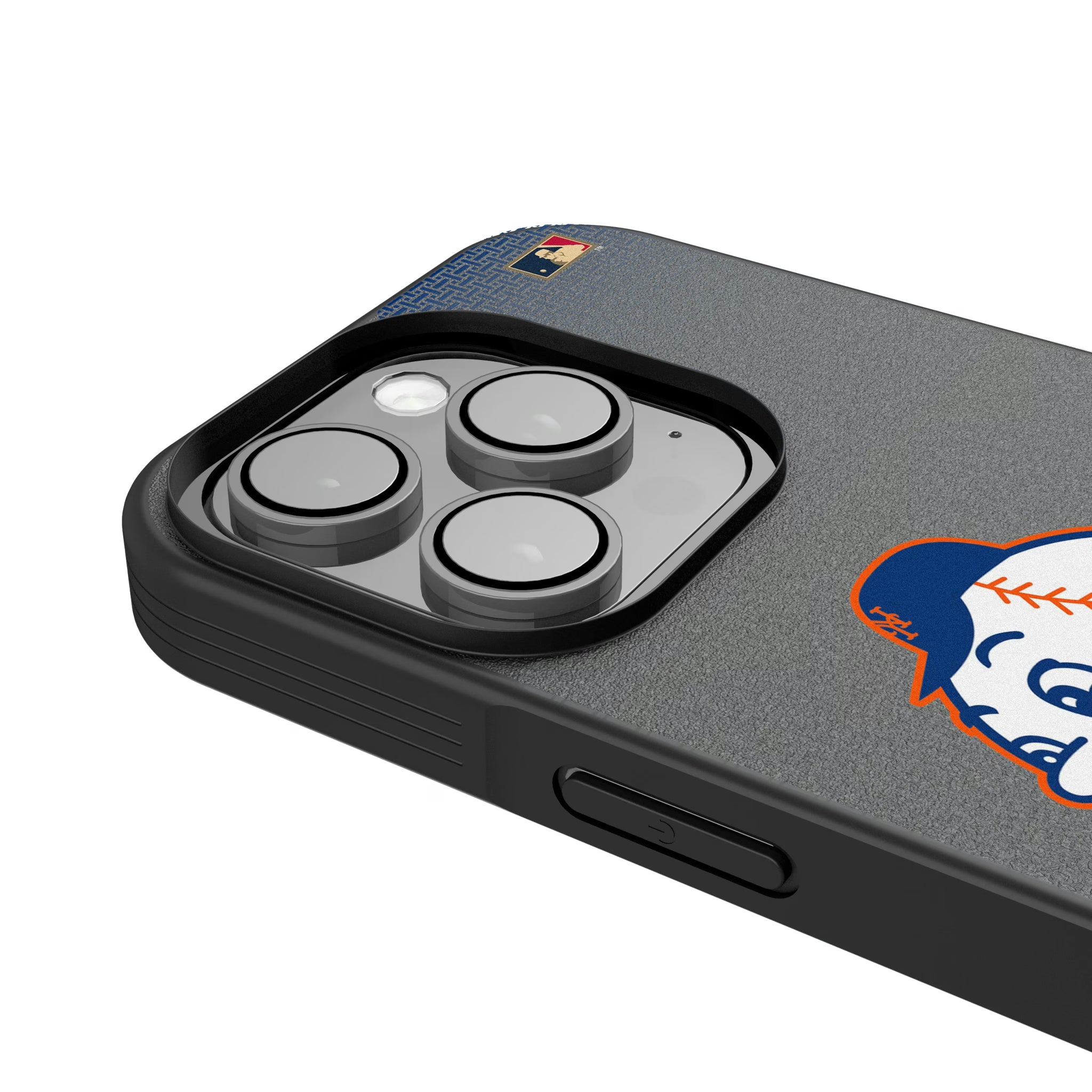 New York Mets 2014 - Cooperstown Collection Linen iPhone Bump Phone Case for Apple iPhone - Detail