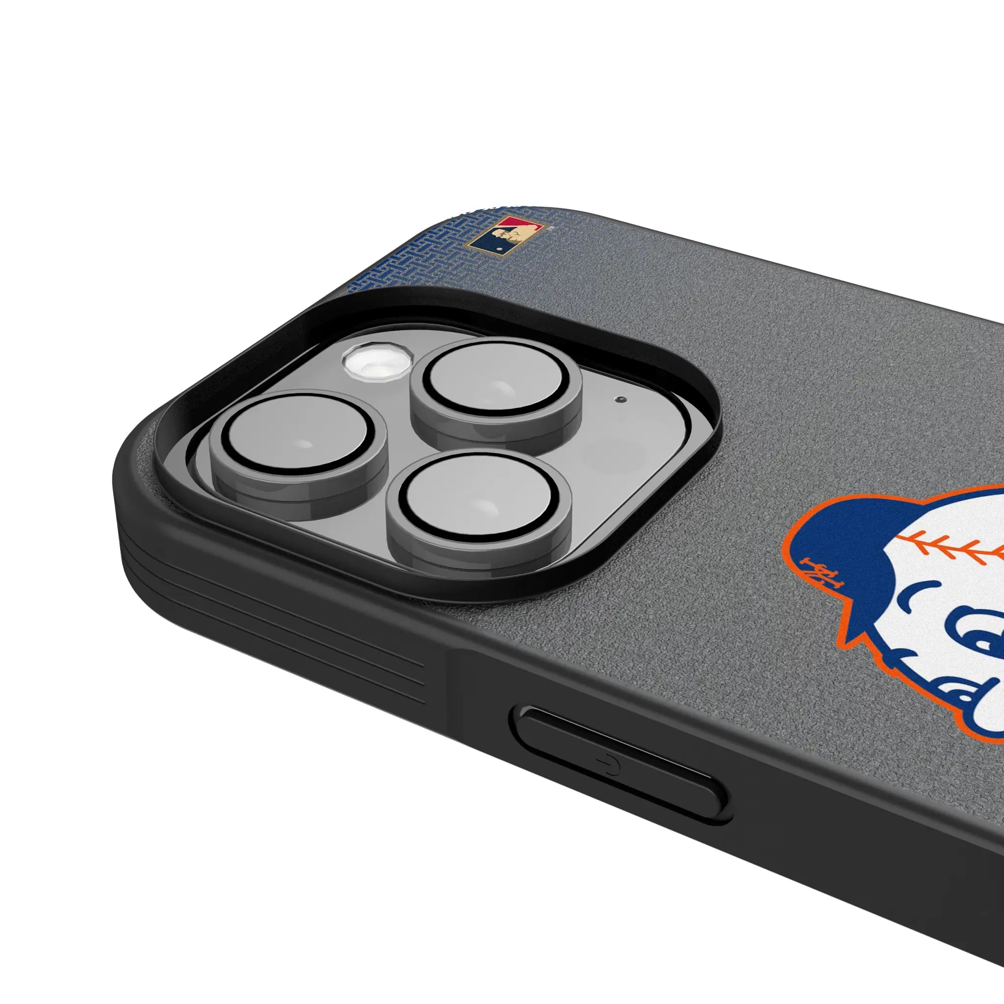 New York Mets 2014 - Cooperstown Collection Linen iPhone Bump Phone Case for Apple iPhone - Detail