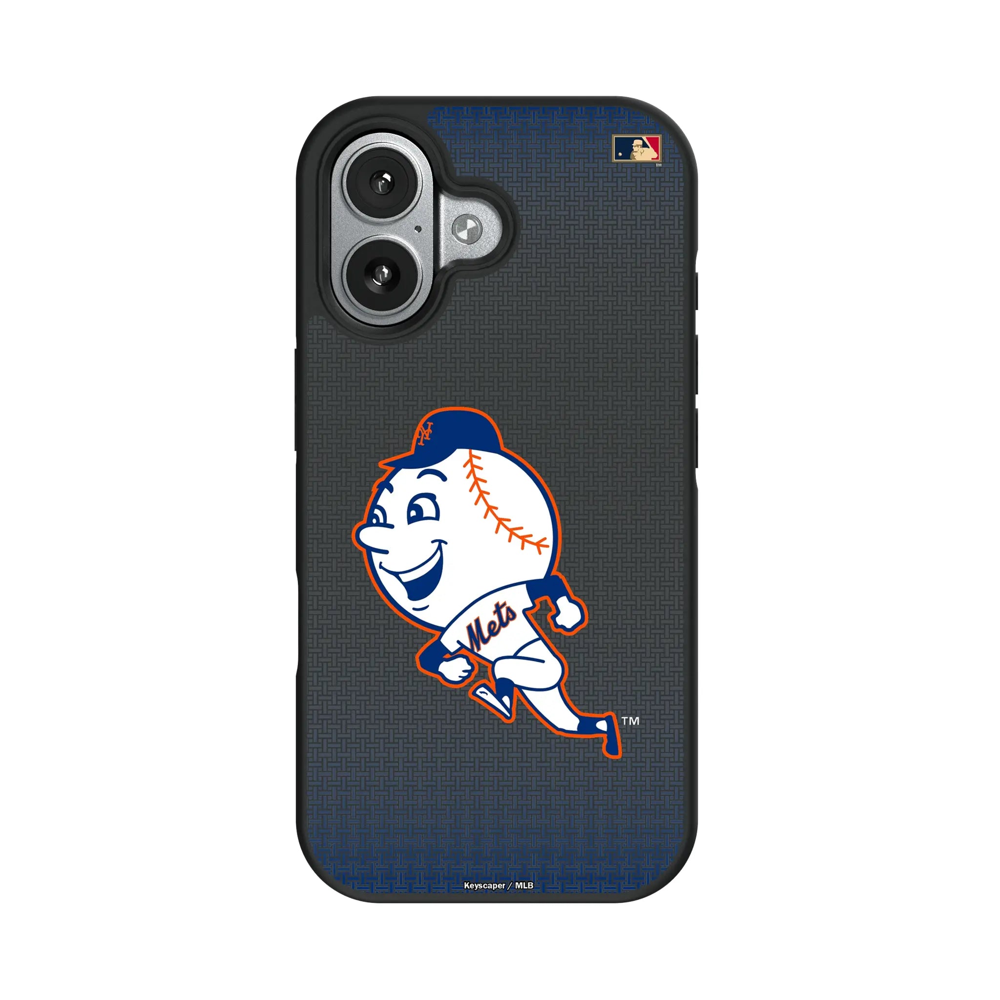 New York Mets 2014 - Cooperstown Collection Linen iPhone Bump Phone Case for Apple iPhone#Device_iPhone 17