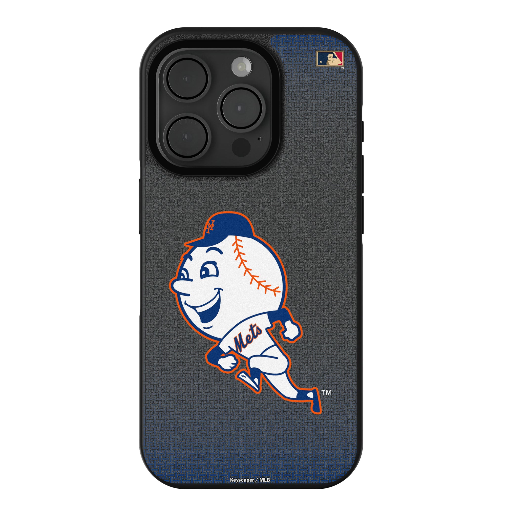 New York Mets 2014 - Cooperstown Collection Linen iPhone Bump Phone Case for Apple iPhone