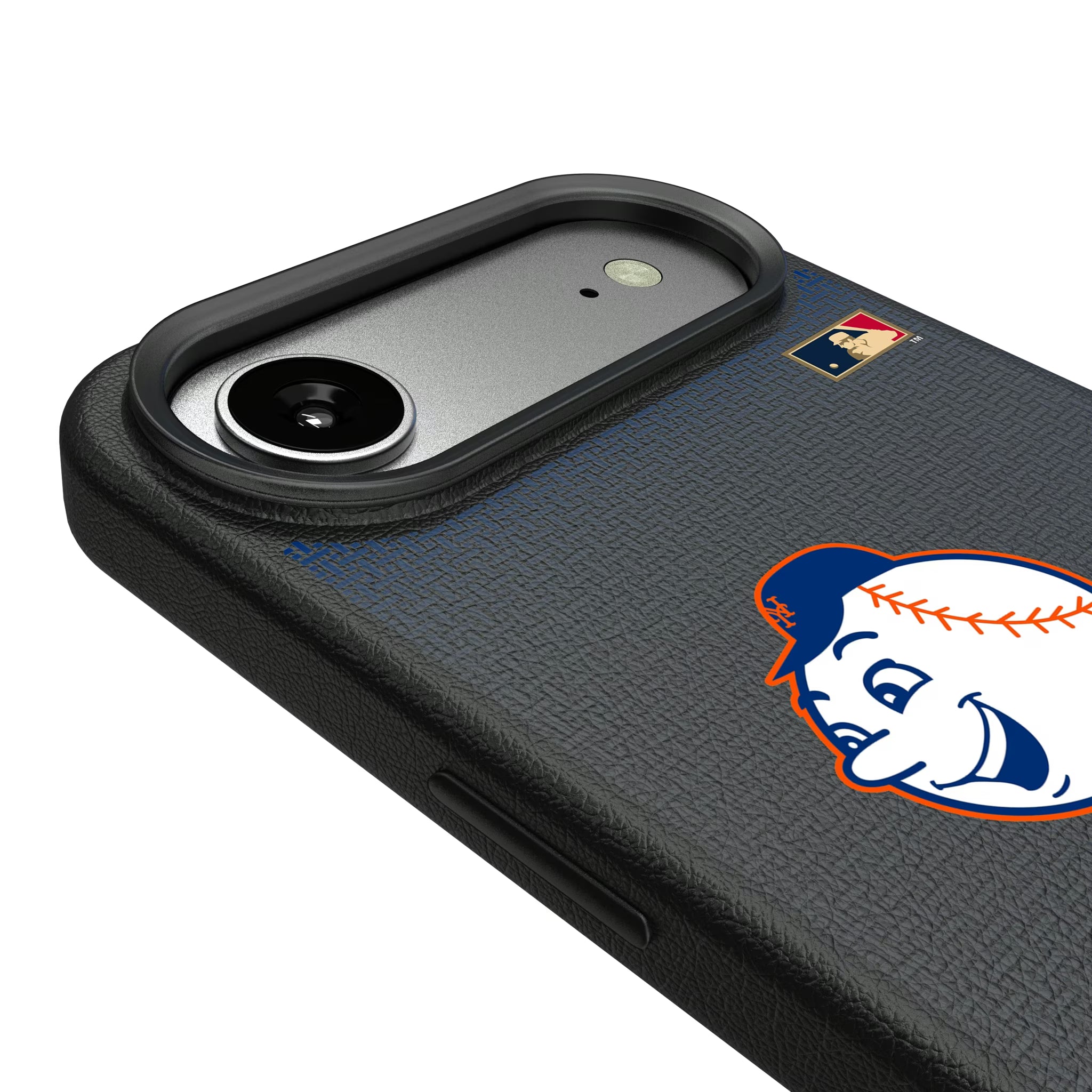 New York Mets 2014 - Cooperstown Collection Linen iPhone MagSafe Compatible Phone Case for Apple iPhone - Detail#Device_iPhone Air