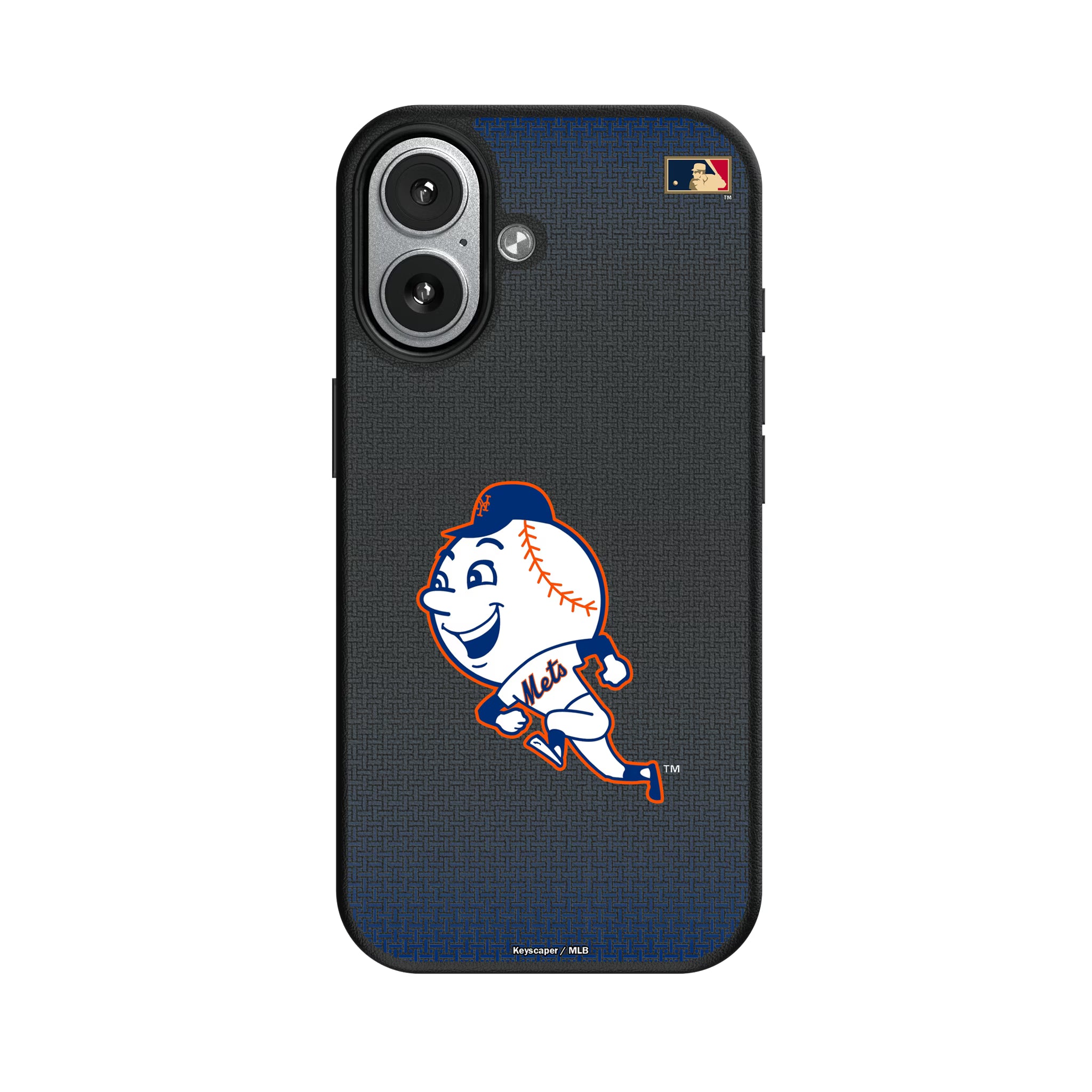 New York Mets 2014 - Cooperstown Collection Linen iPhone MagSafe Compatible Phone Case for Apple iPhone#Device_iPhone 17