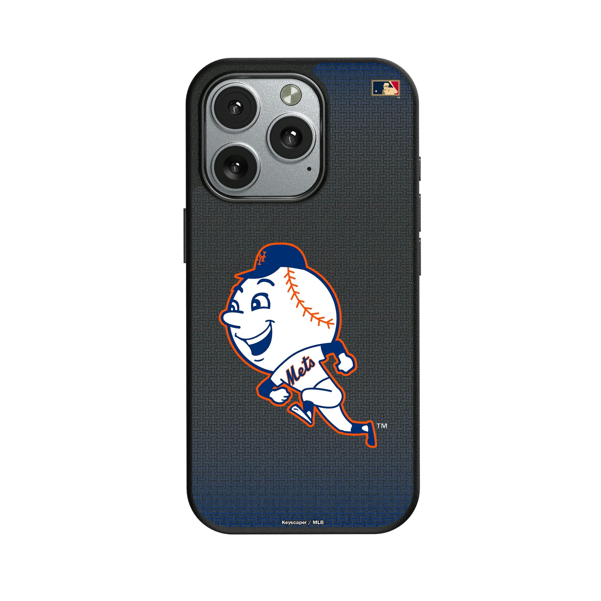 New York Mets 2014 - Cooperstown Collection Linen iPhone MagSafe Compatible Phone Case for Apple iPhone
