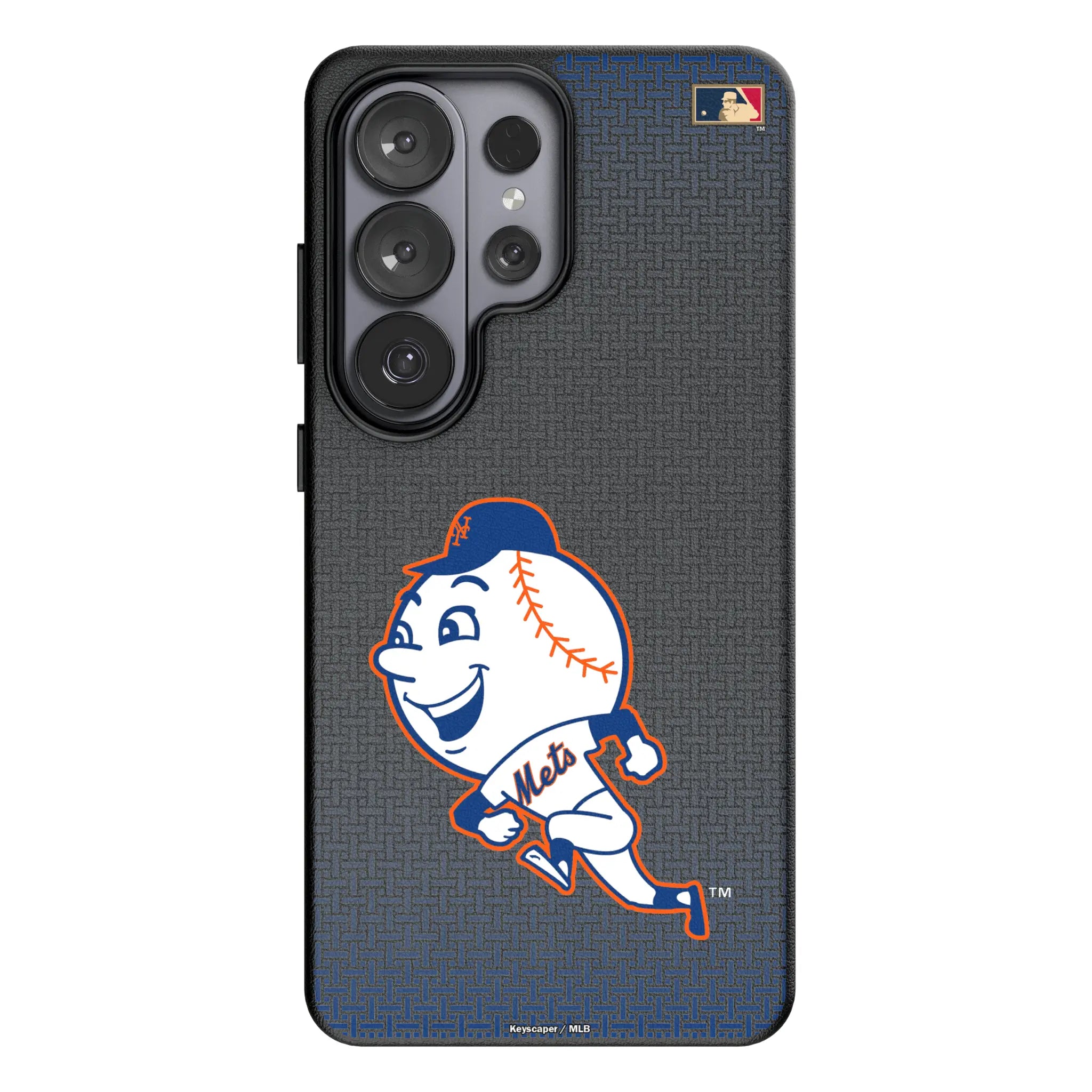 New York Mets 2014 - Cooperstown Collection Linen Galaxy MagSafe Compatible Phone Case for Samsung Galaxy#Device_Galaxy S26 Ultra