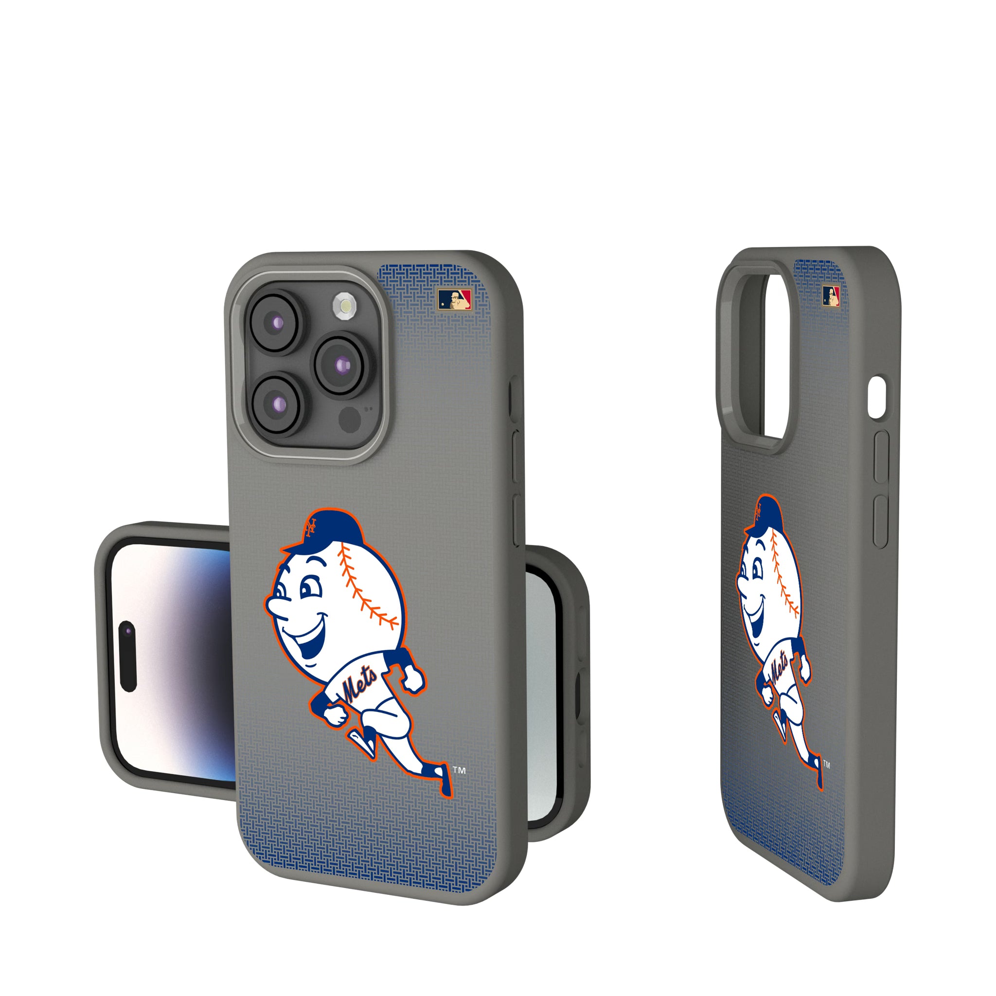 New York Mets 2014 - Cooperstown Collection Linen iPhone Soft Touch Phone Case for Apple iPhone