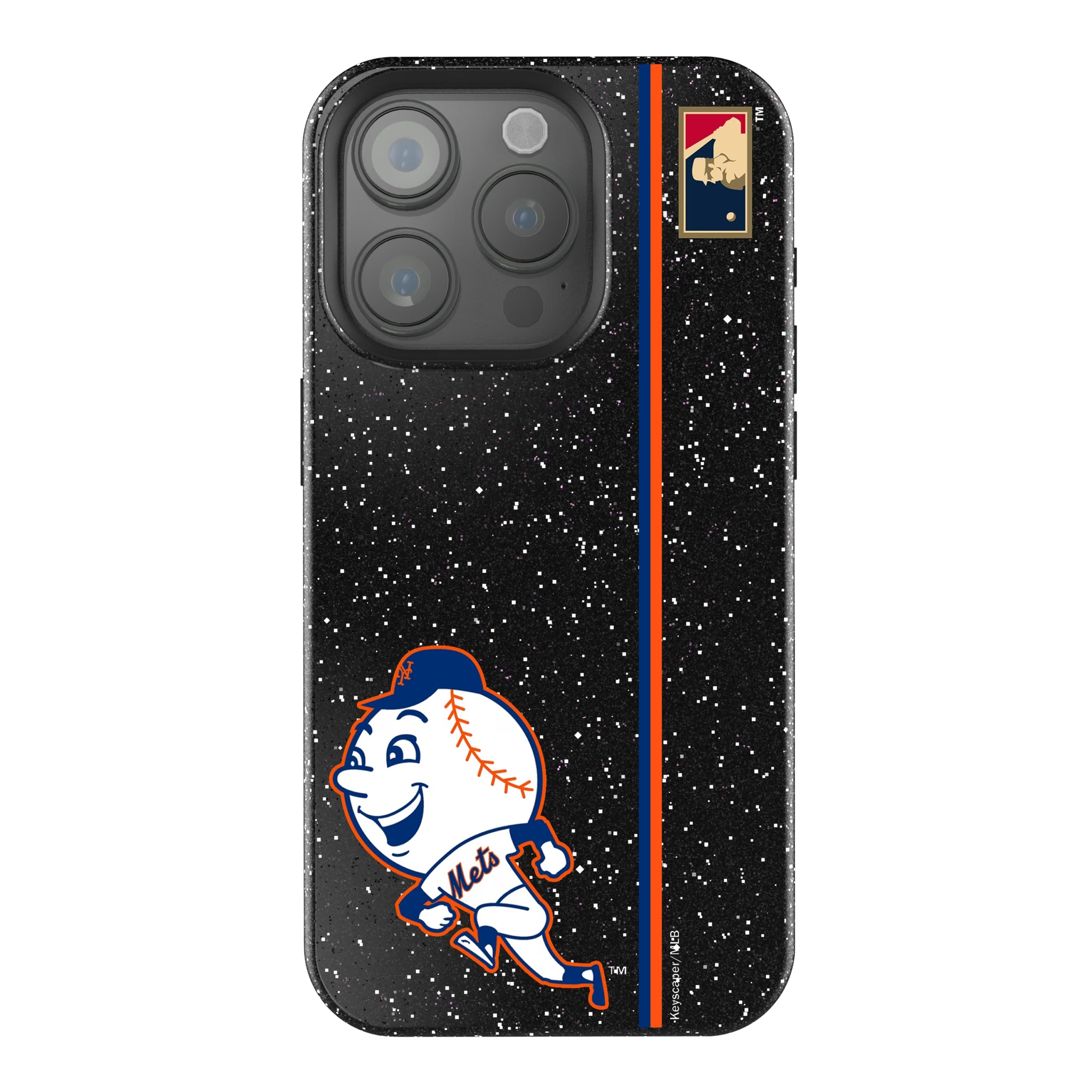 New York Mets 2014 - Cooperstown Collection Sidebar iPhone Bling Phone Case for Apple iPhone