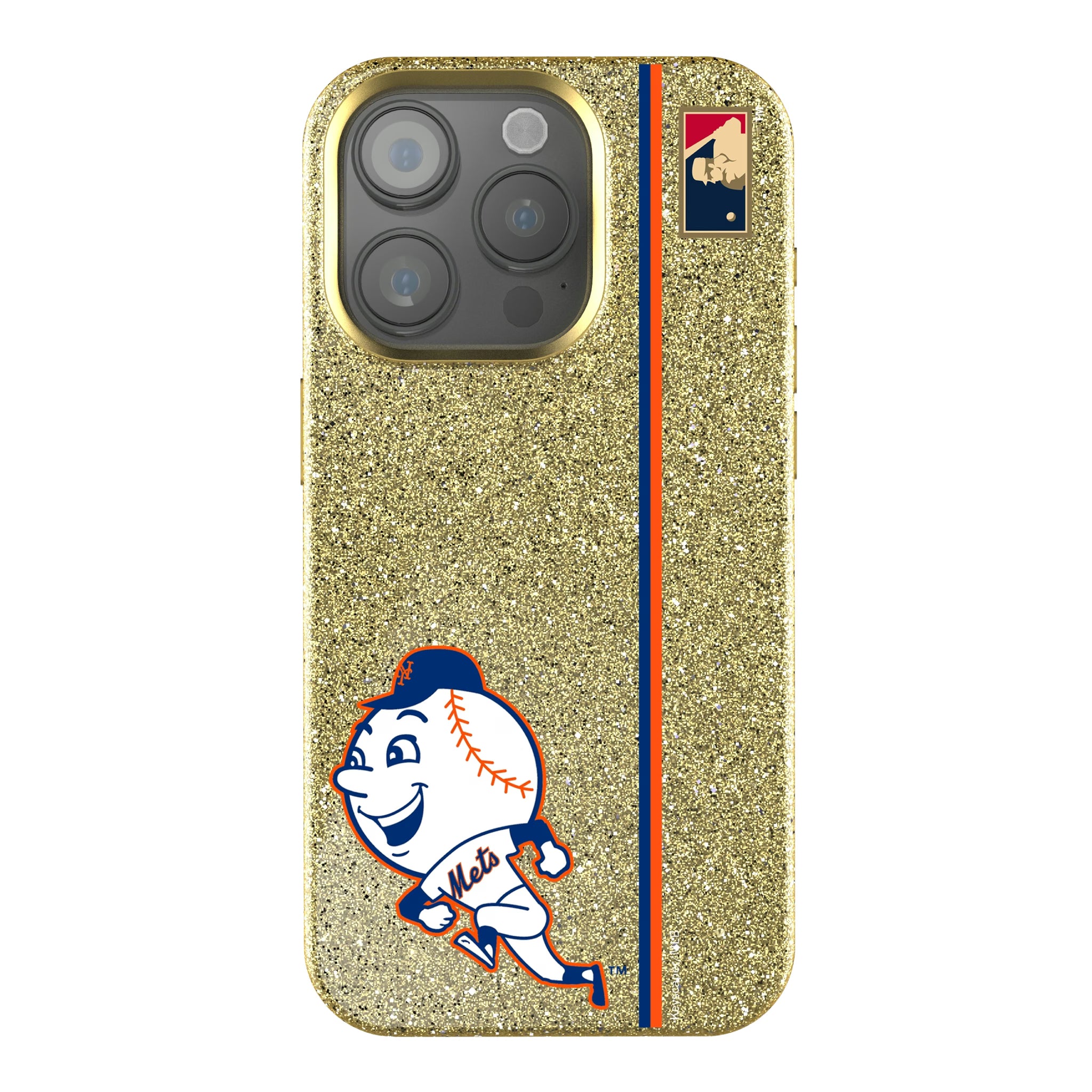 New York Mets 2014 - Cooperstown Collection Sidebar iPhone Bling Phone Case for Apple iPhone