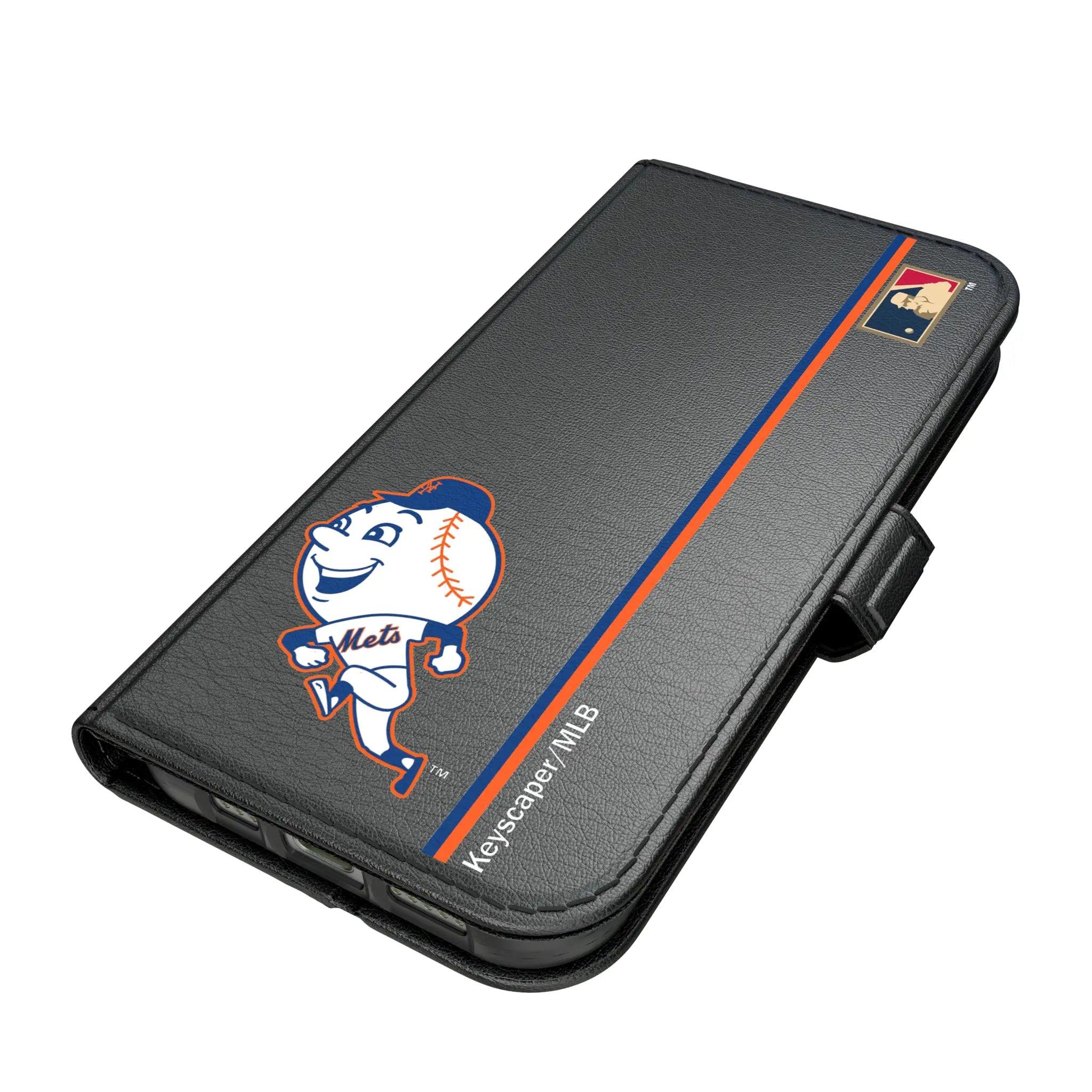 New York Mets 2014 - Cooperstown Collection Sidebar iPhone Folio Phone Case for Apple iPhone#Device_iPhone 17