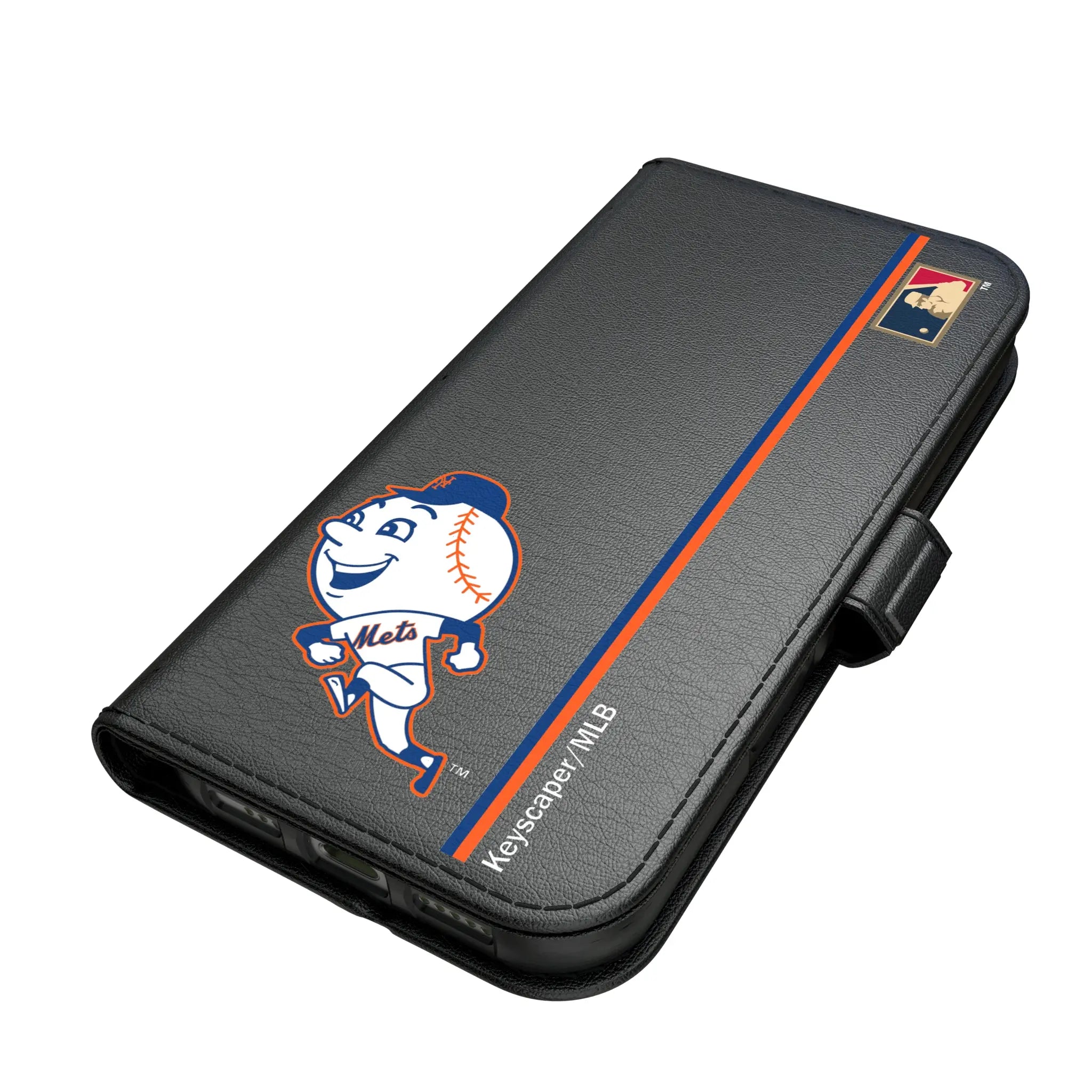 New York Mets 2014 - Cooperstown Collection Sidebar iPhone Folio Phone Case for Apple iPhone#Device_iPhone 17 Pro