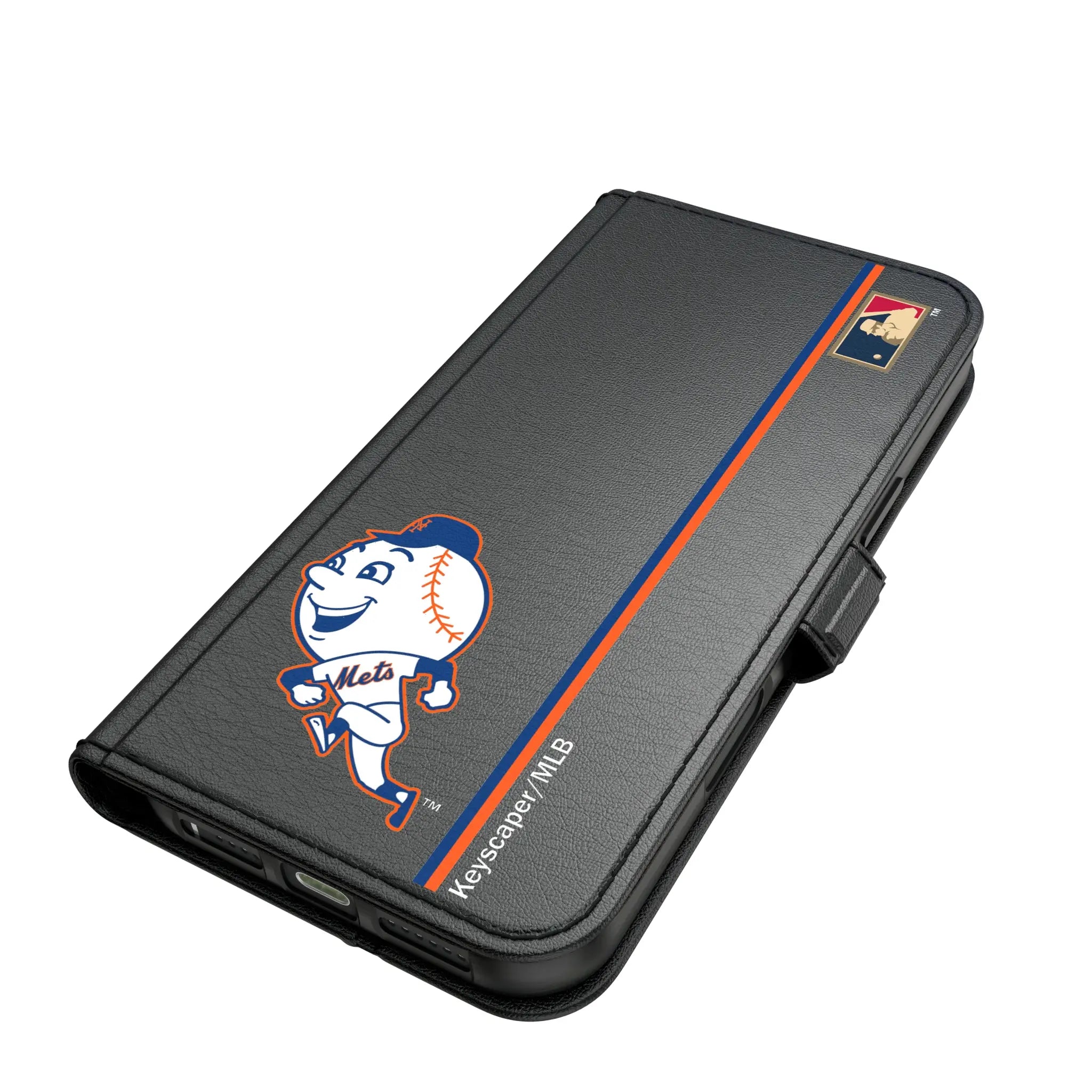 New York Mets 2014 - Cooperstown Collection Sidebar iPhone Folio Phone Case for Apple iPhone#Device_iPhone 17 Pro Max