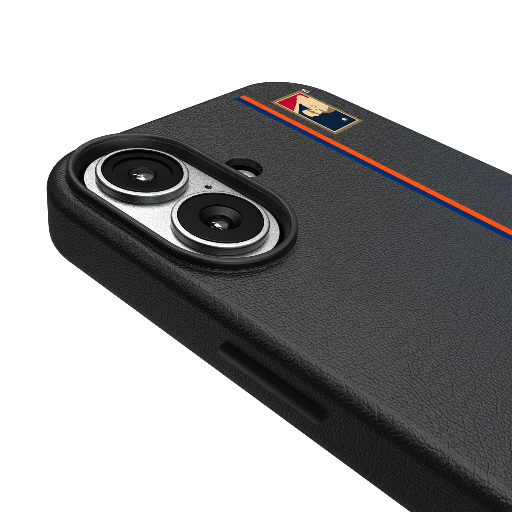 New York Mets 2014 - Cooperstown Collection Sidebar iPhone MagSafe Compatible Phone Case for Apple iPhone - Detail#Device_iPhone 17