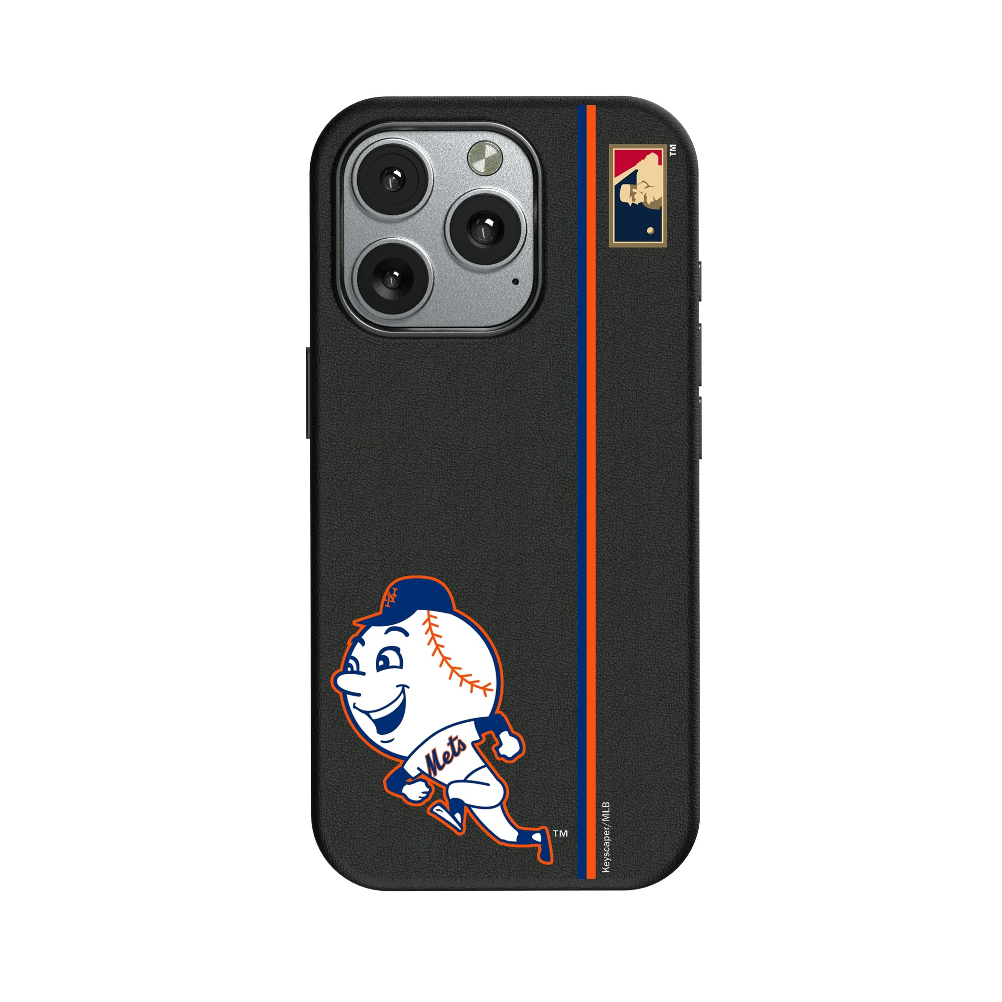 New York Mets 2014 - Cooperstown Collection Sidebar iPhone MagSafe Compatible Phone Case for Apple iPhone