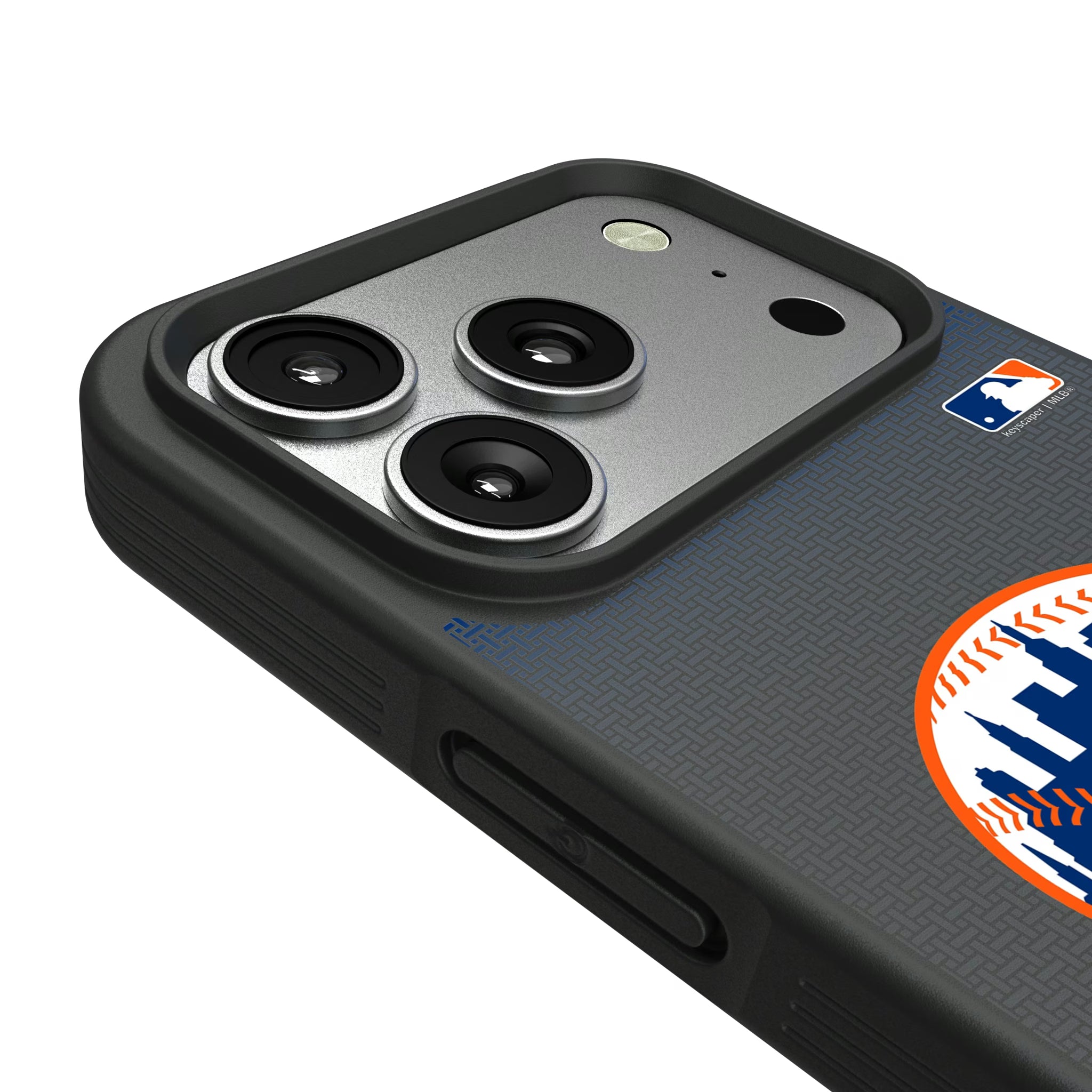 New York Mets Linen iPhone Bump Phone Case for Apple iPhone - Detail#Device_iPhone 17 Pro