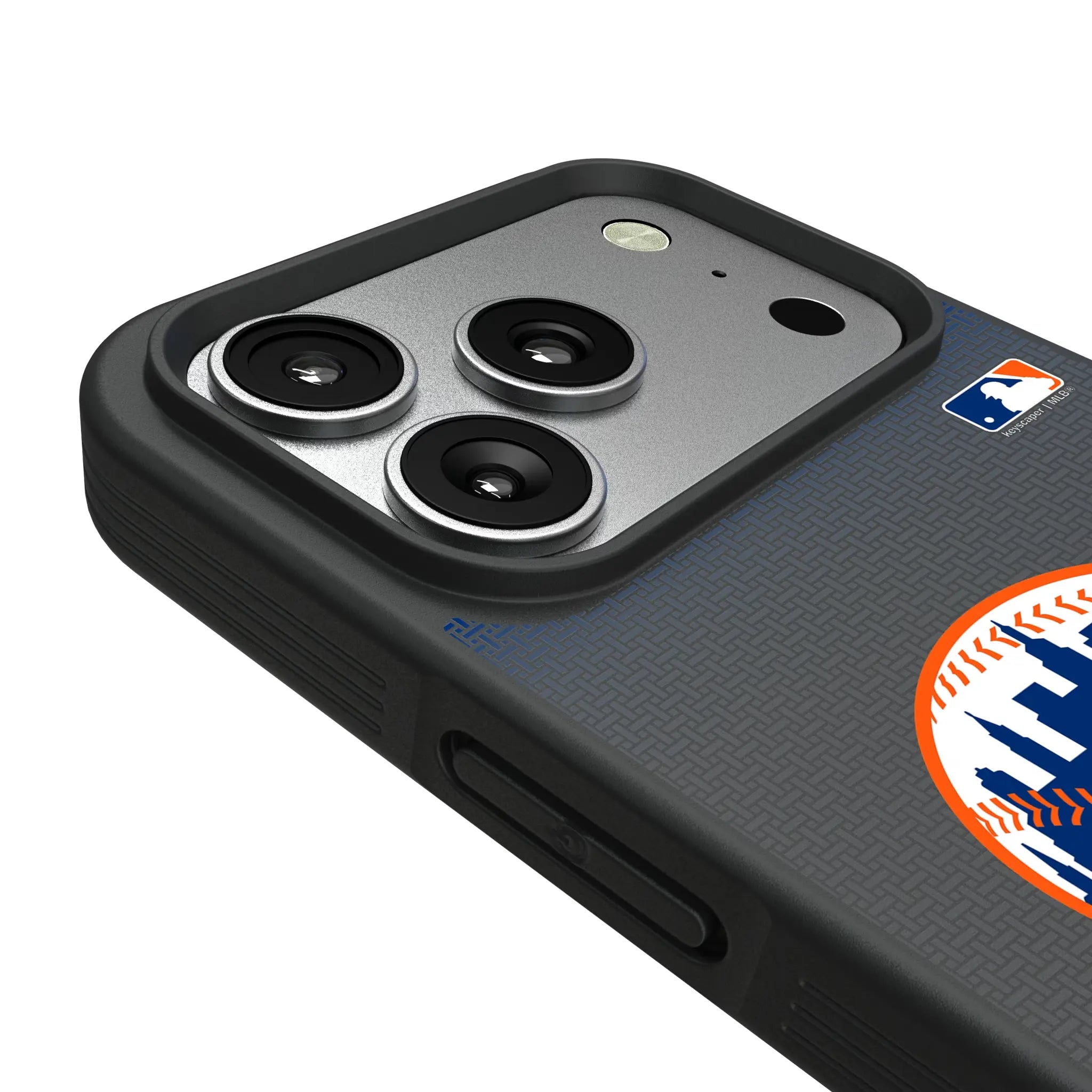 New York Mets Linen iPhone Bump Phone Case for Apple iPhone - Detail#Device_iPhone 17 Pro