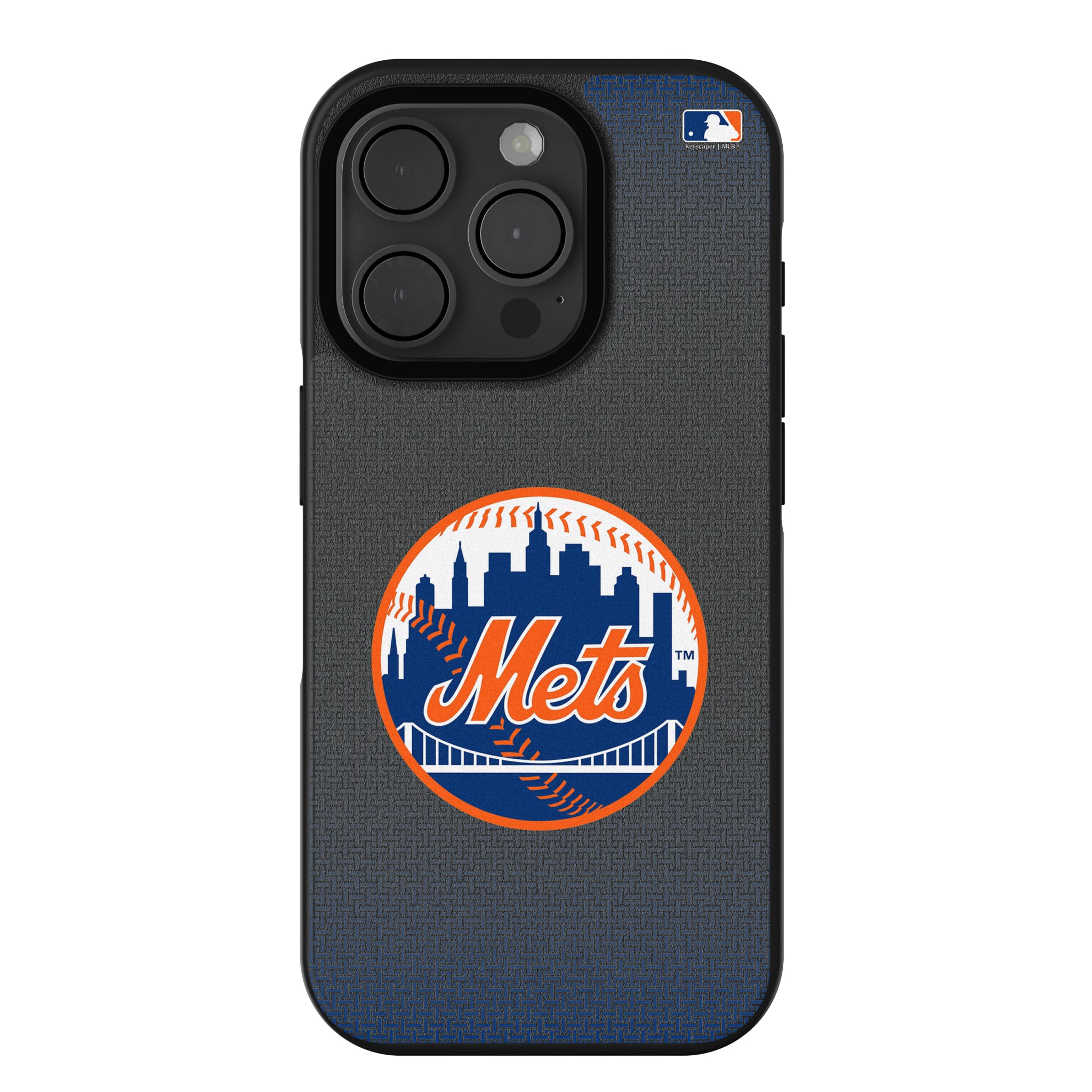 New York Mets Linen iPhone Bump Phone Case for Apple iPhone
